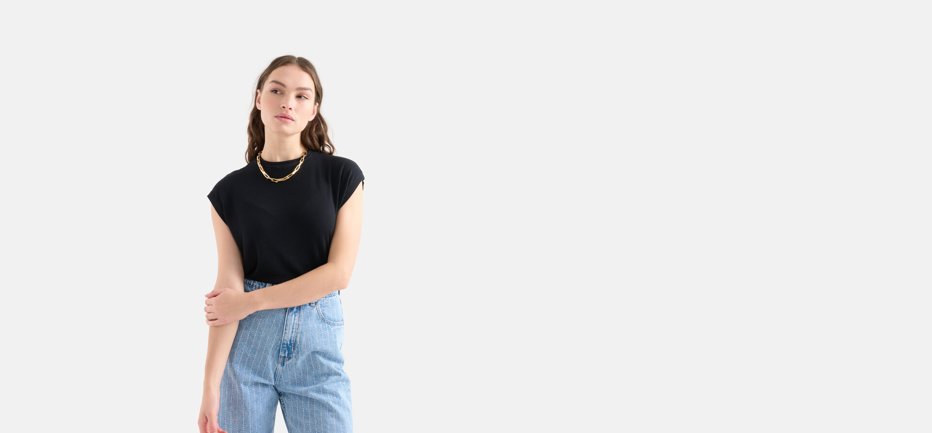 Ärmelloses Top Schwarz SHOEBY WOMEN
