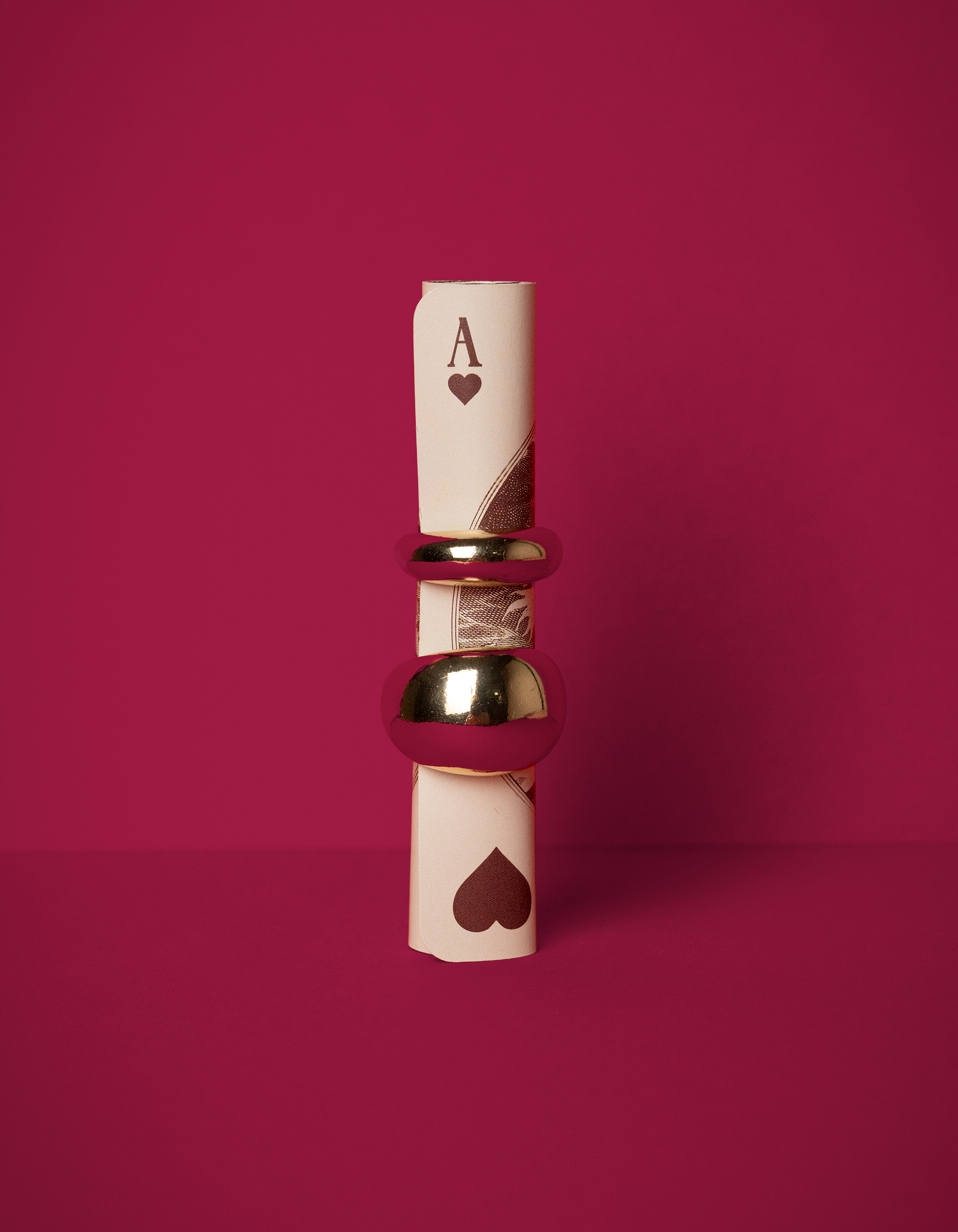 Bulky Ring Set Gold SHOEBY ACCESSOIRES