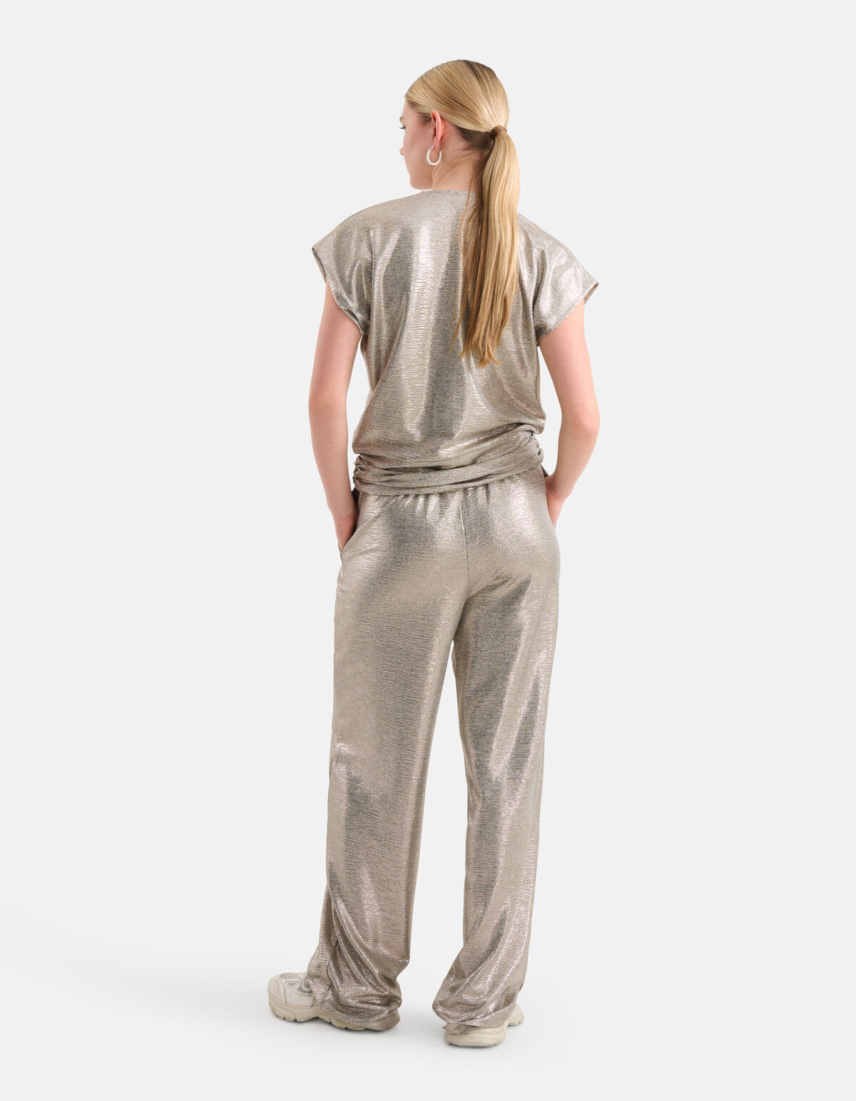 Metallic Top Zilver SHOEBY WOMEN