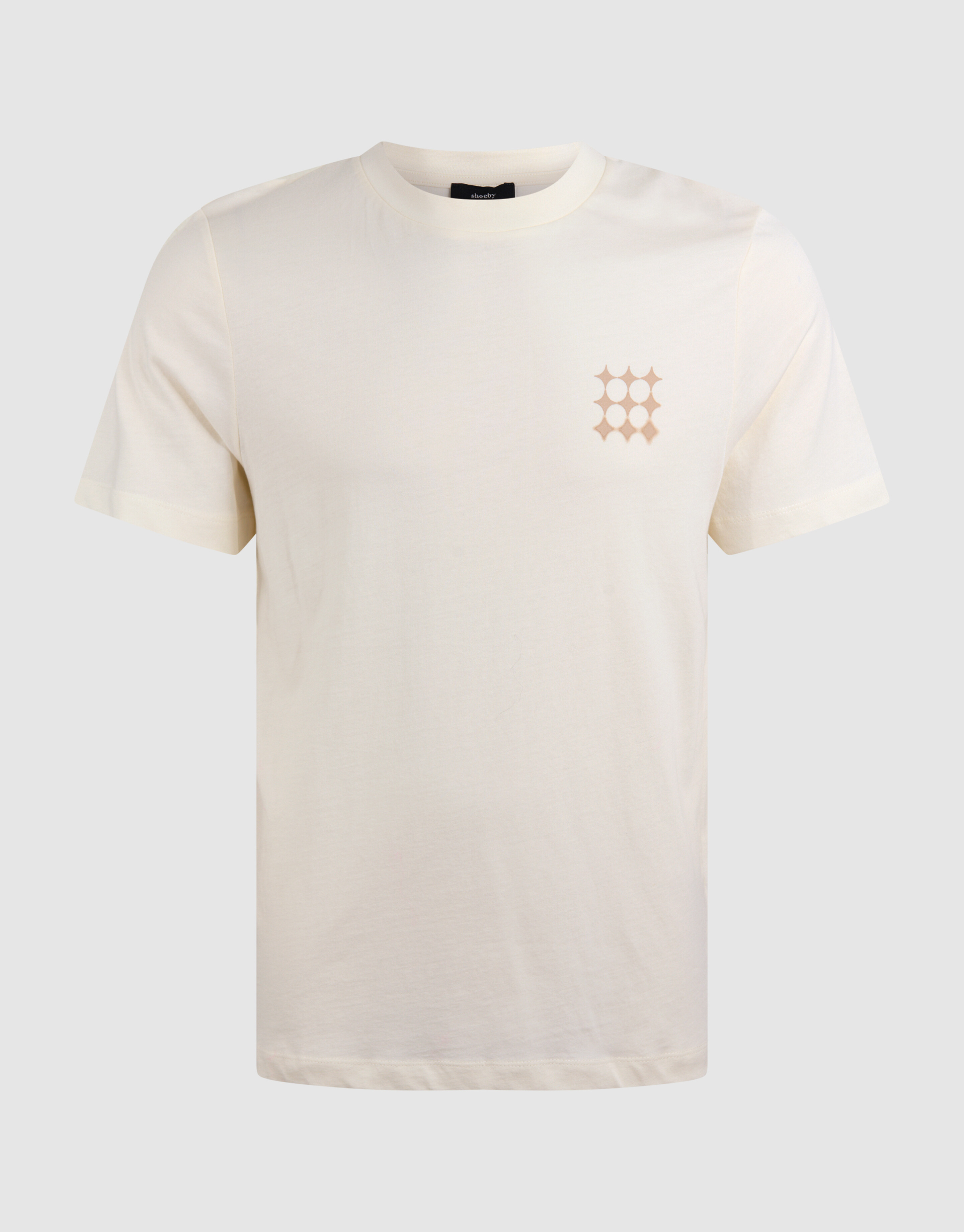 Multi Sparkle Logo T-shirt Off White SHOEBY MEN