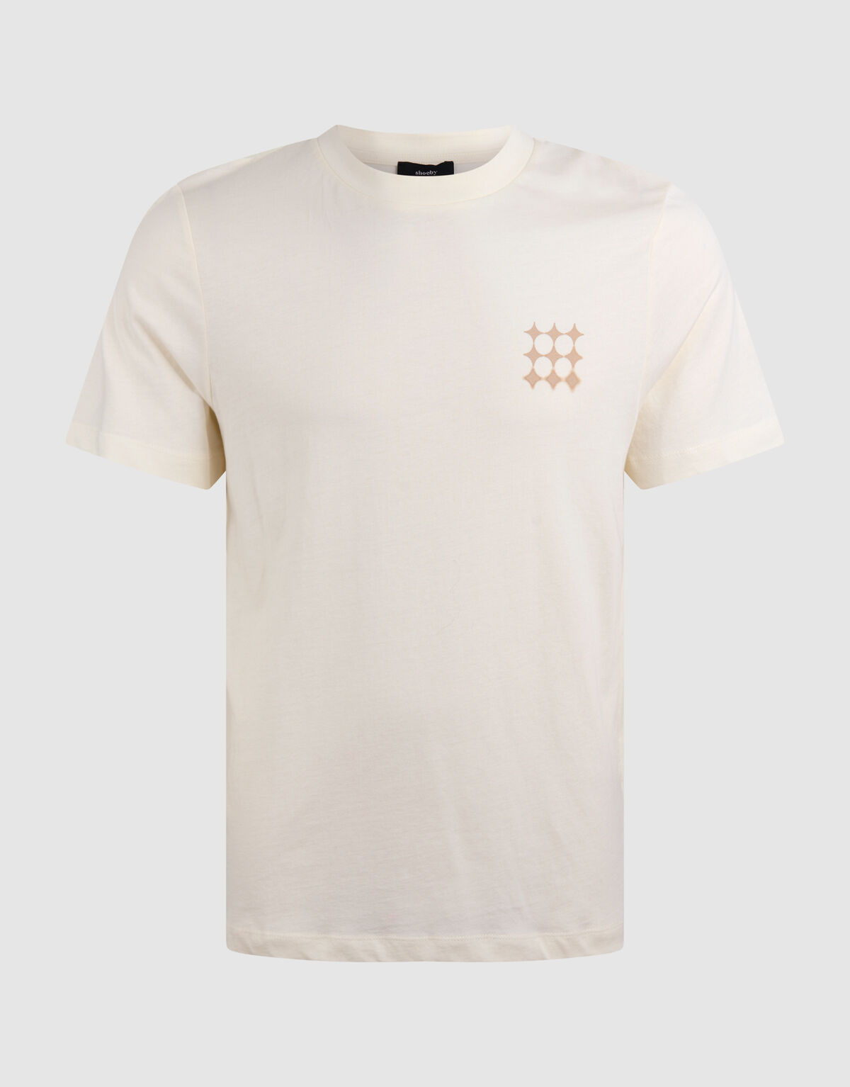 Multi Sparkle Logo T-shirt Off White SHOEBY MEN