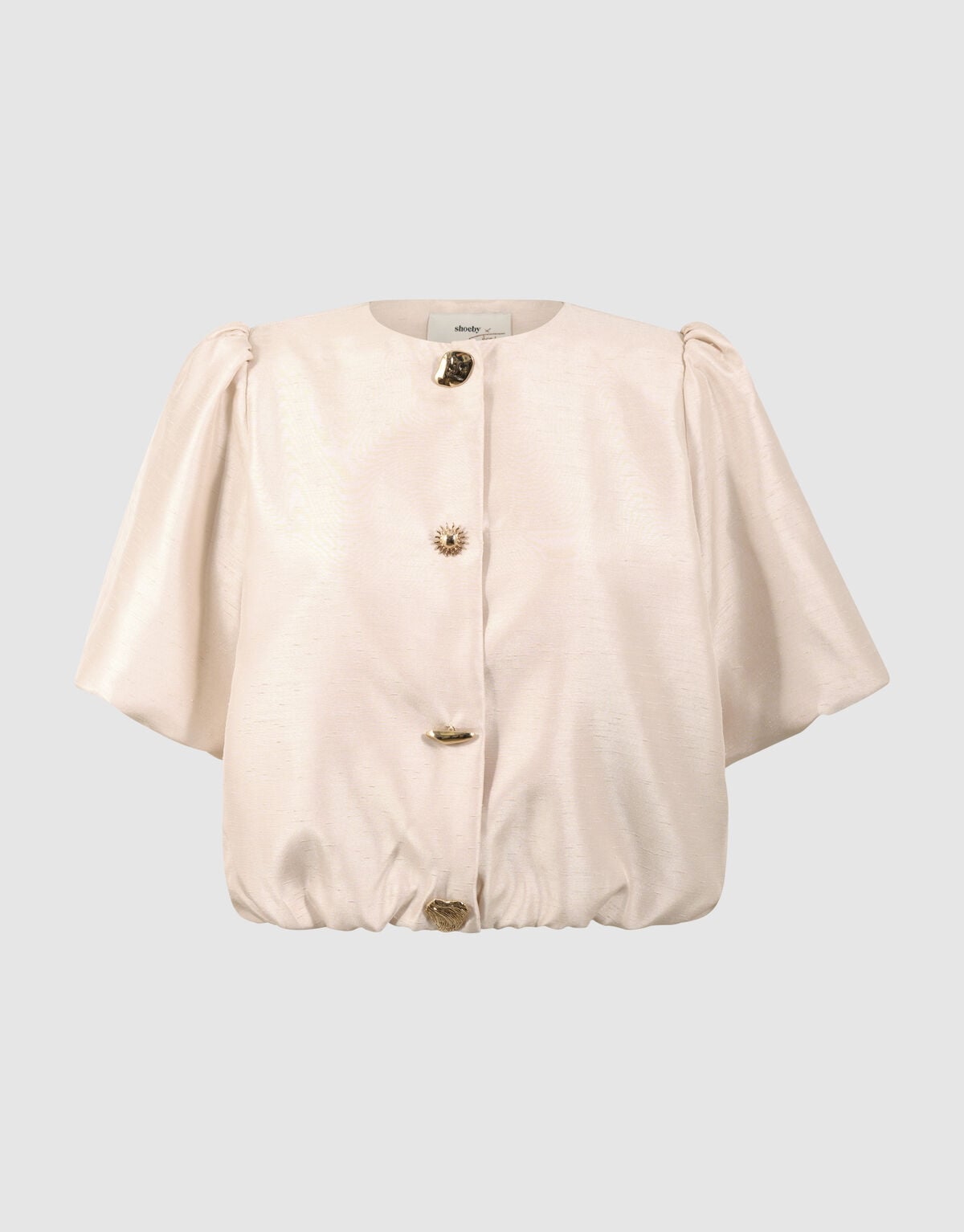 Button Bluse Gebrochen Wei&szlig; Von Fred SHOEBY WOMEN