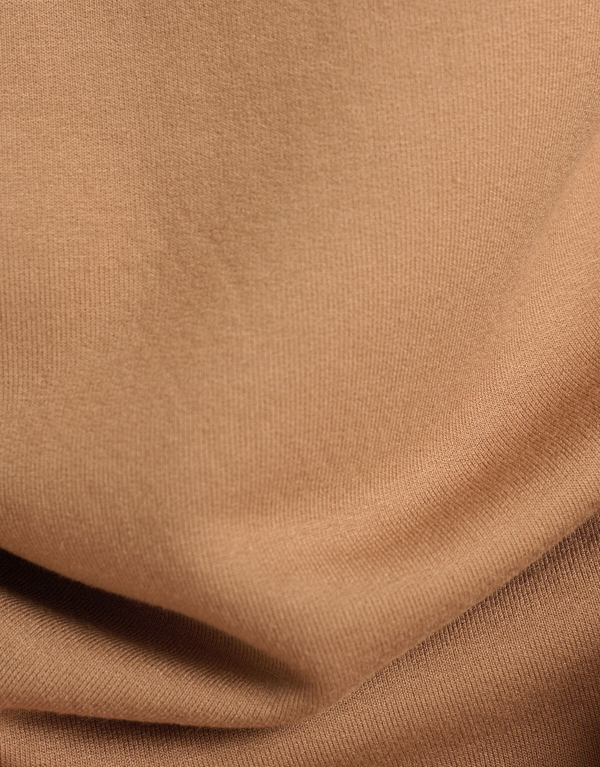 Basic Oversized Top Hellbraun SHOEBY WOMEN