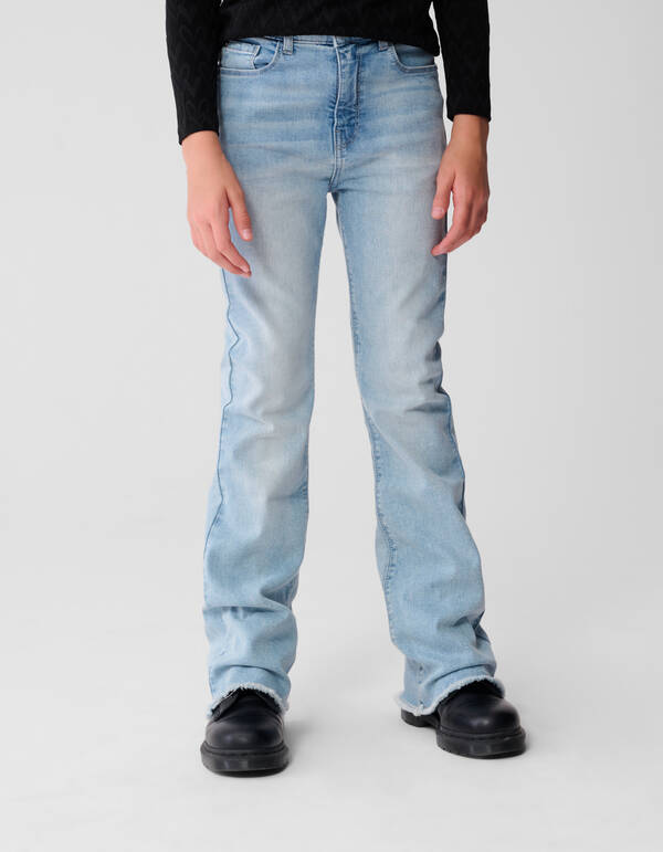 Flared Fit Jeans gebleicht SHOEBY GIRLS