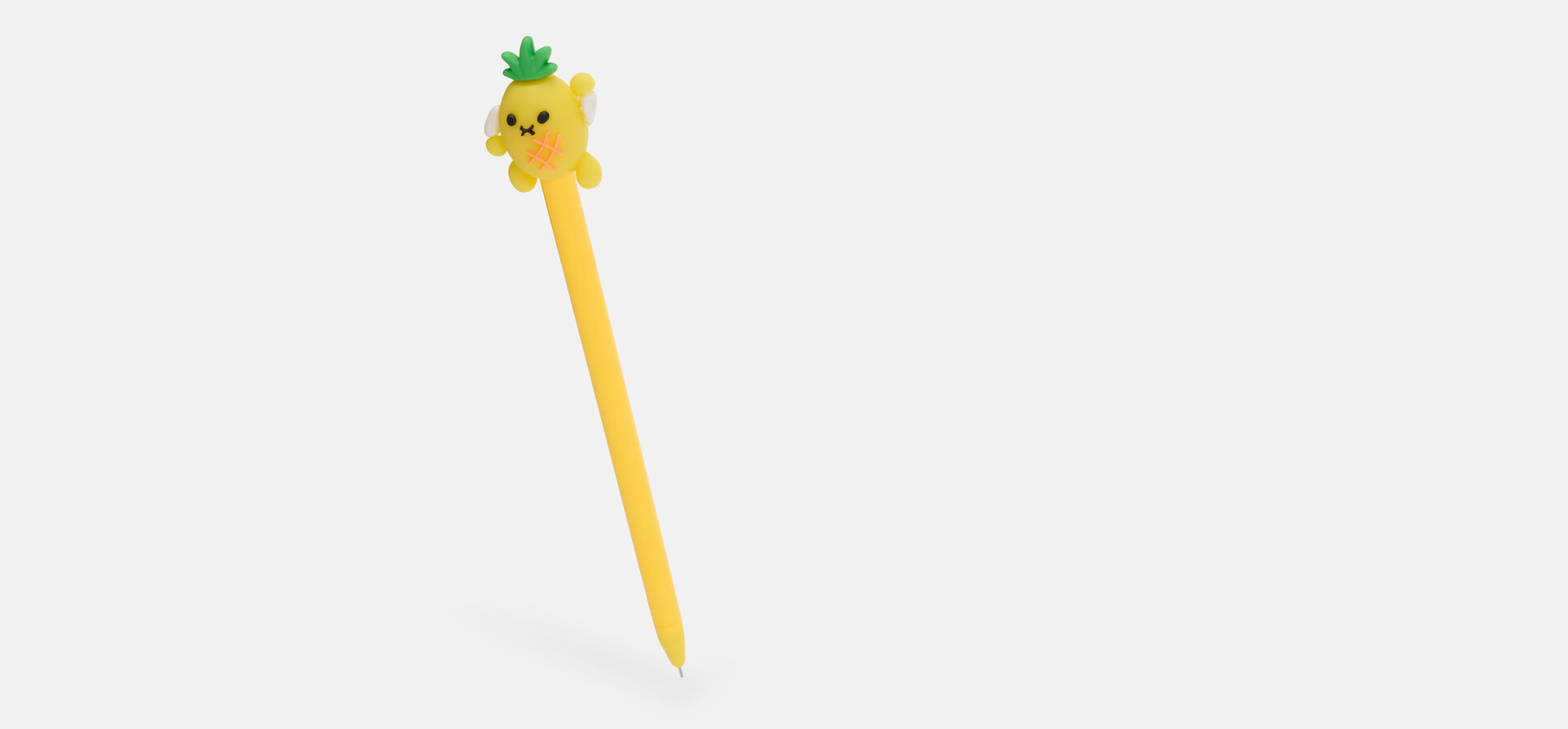 Ananas-Stift Gelb SHOEBY ACCESSOIRES