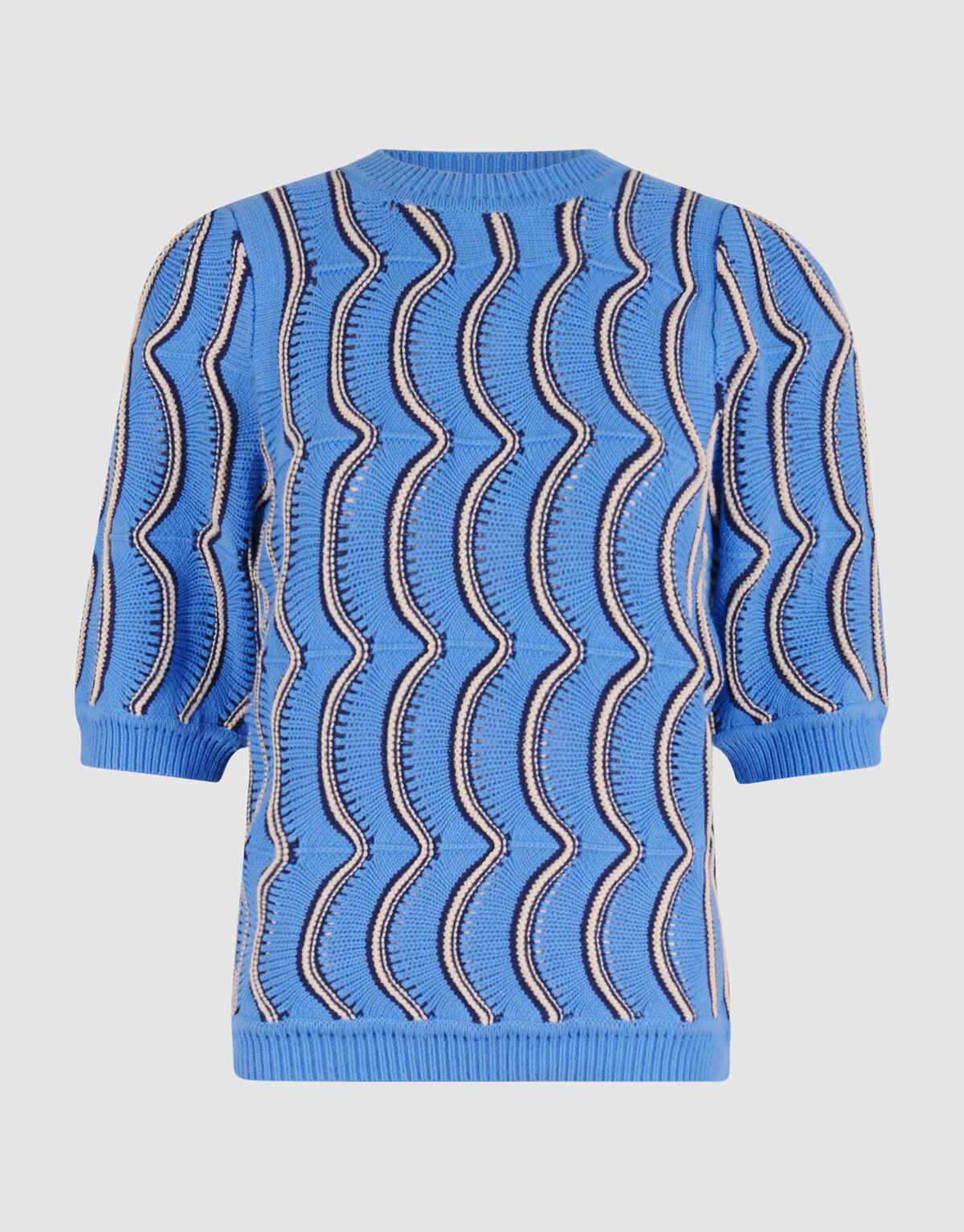 Swirl Pullover Hellblau SHOEBY WOMEN