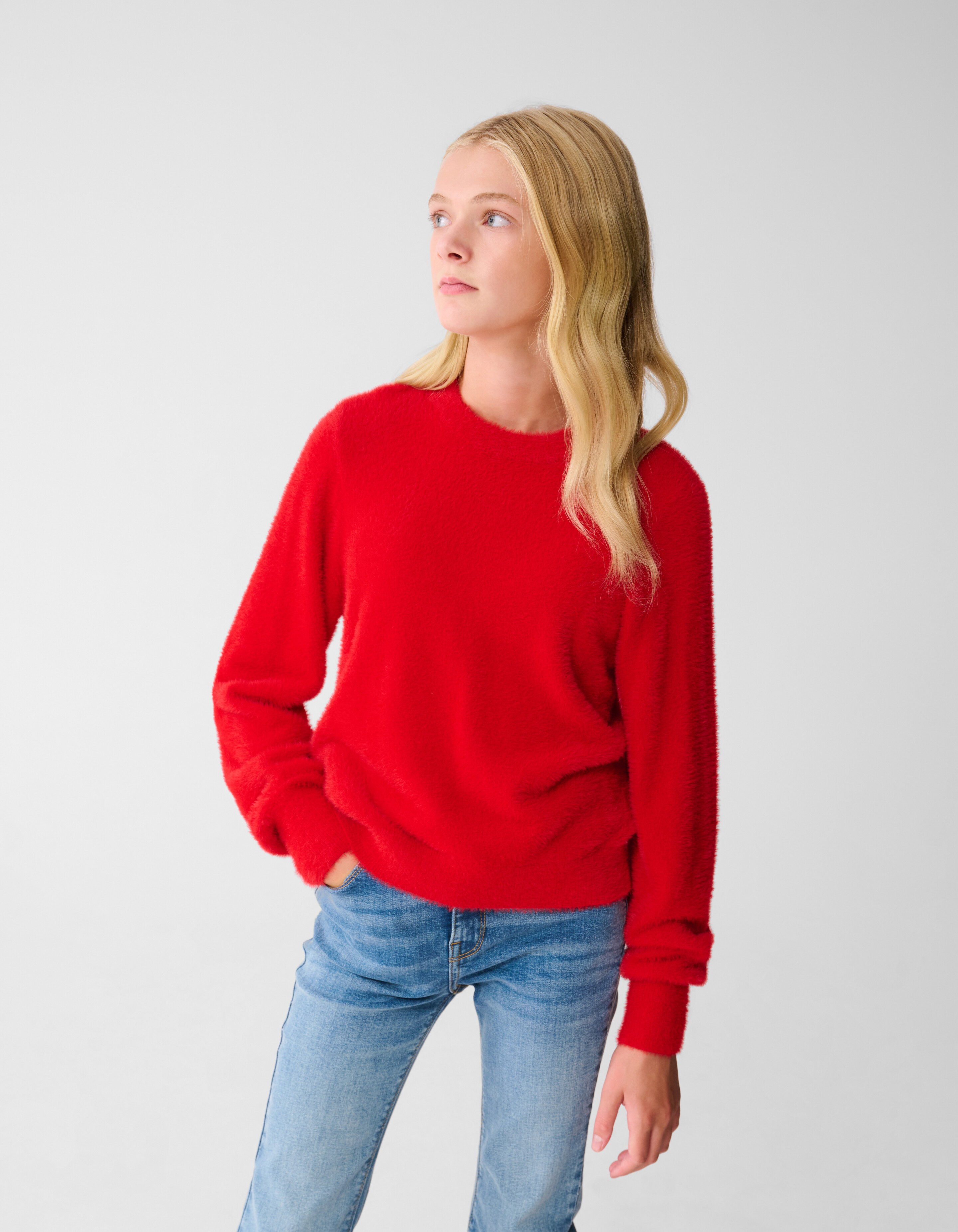 Weicher Pullover Rot SHOEBY GIRLS