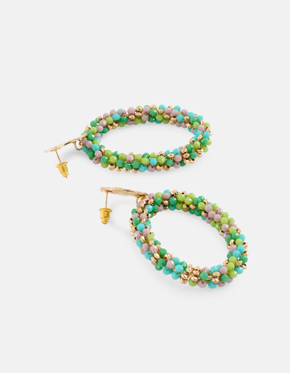 Perlenohrringe Blau SHOEBY ACCESSOIRES