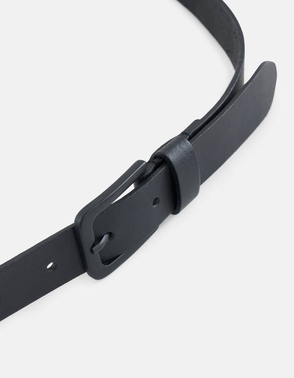 Ledergürtel Schwarz SHOEBY ACCESSOIRES