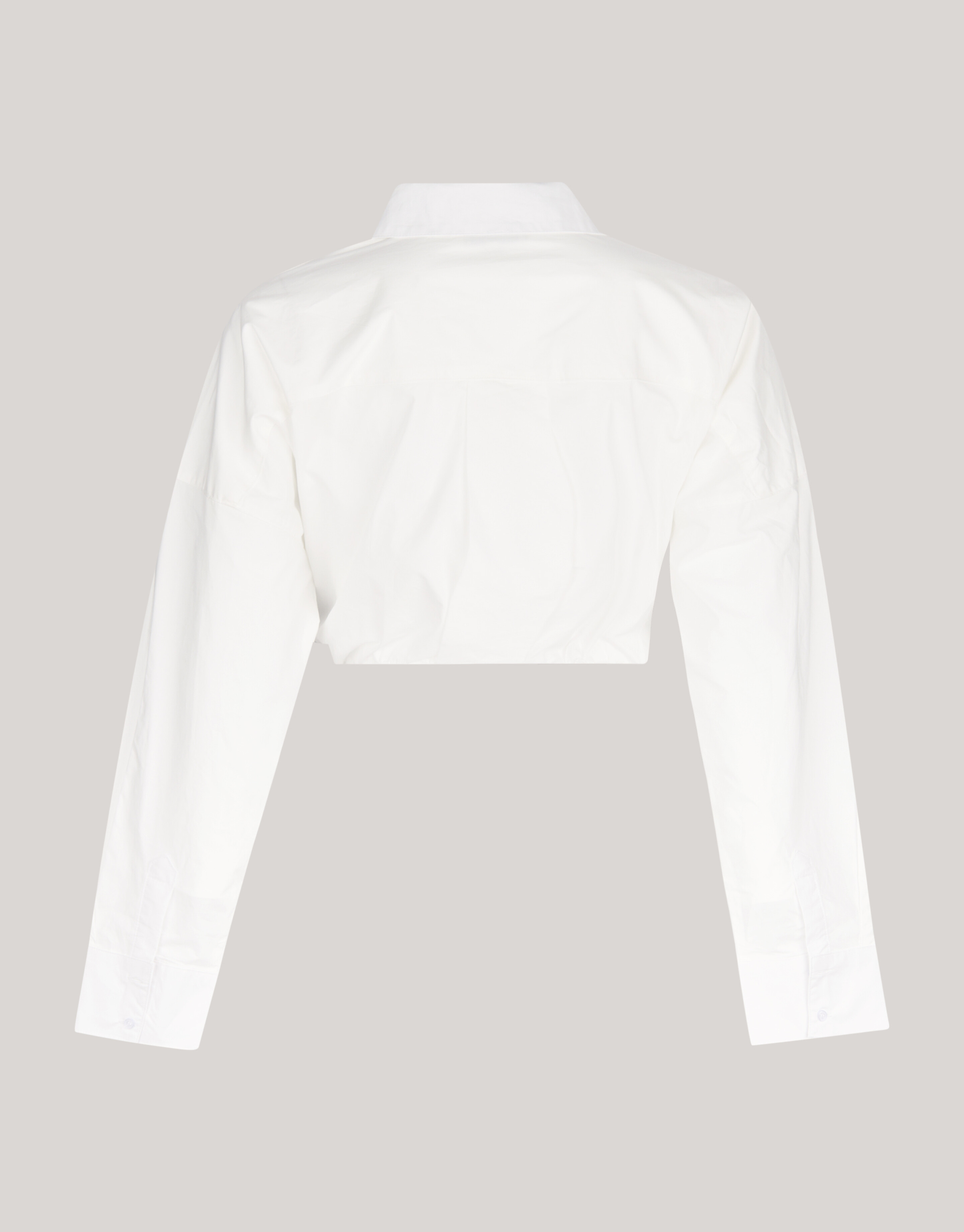 Gekürzte Popeline-Bluse Wit SHOEBY WOMEN