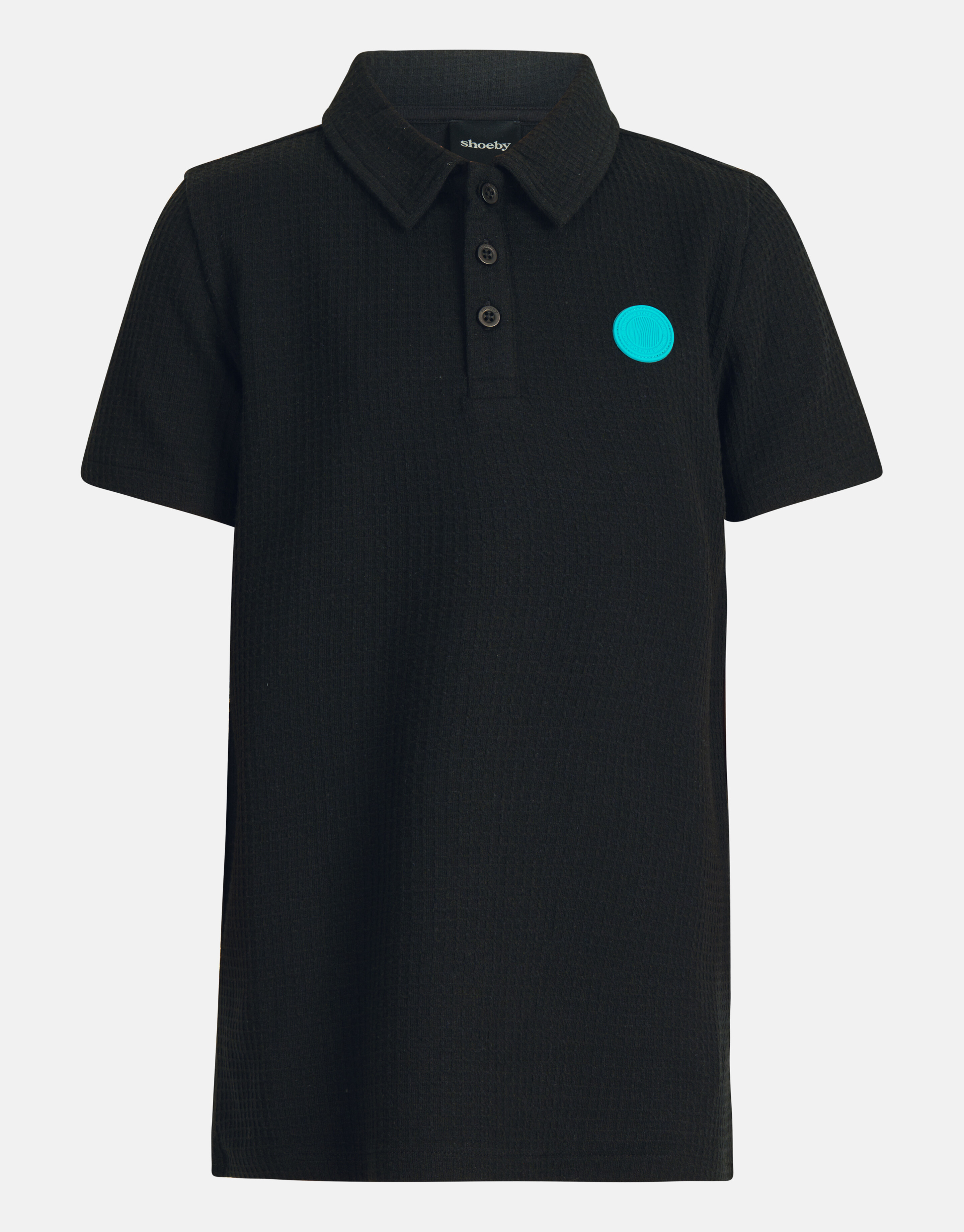 Struktur Polo Schwarz SHOEBY BOYS