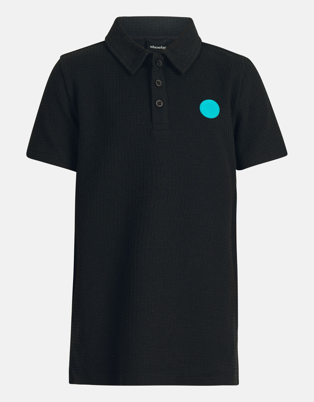Struktur Polo Schwarz SHOEBY BOYS