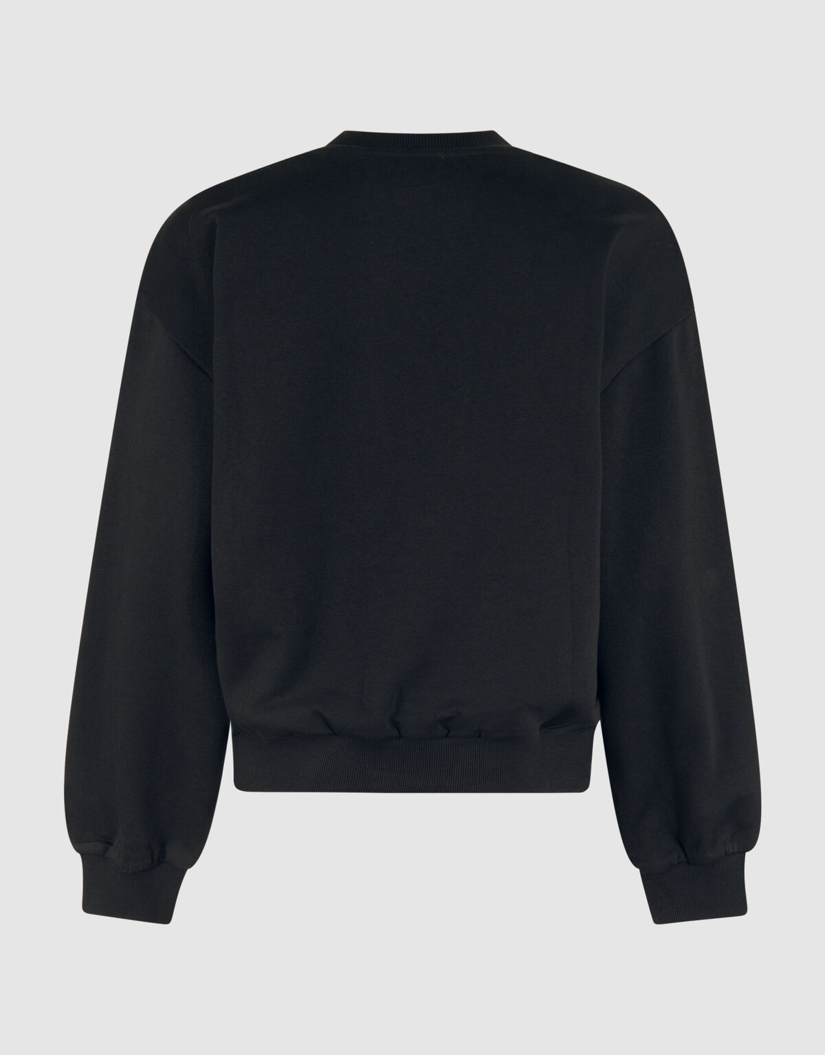 Denim Patch Pullover Schwarz SHOEBY WOMEN