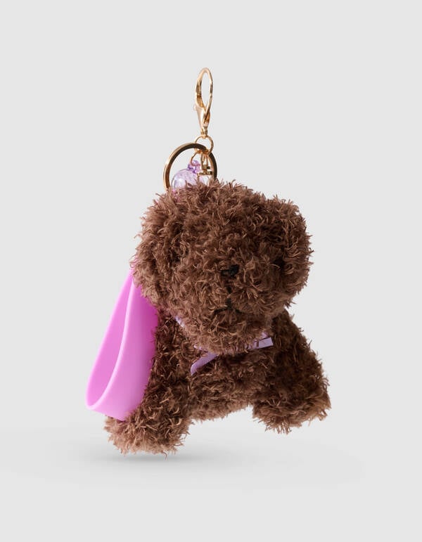 Hundeschl&uuml;sselanh&auml;nger Dunkelbraun SHOEBY ACCESSOIRES