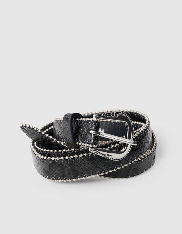 Croco Riem Dunkelgrau SHOEBY ACCESSOIRES