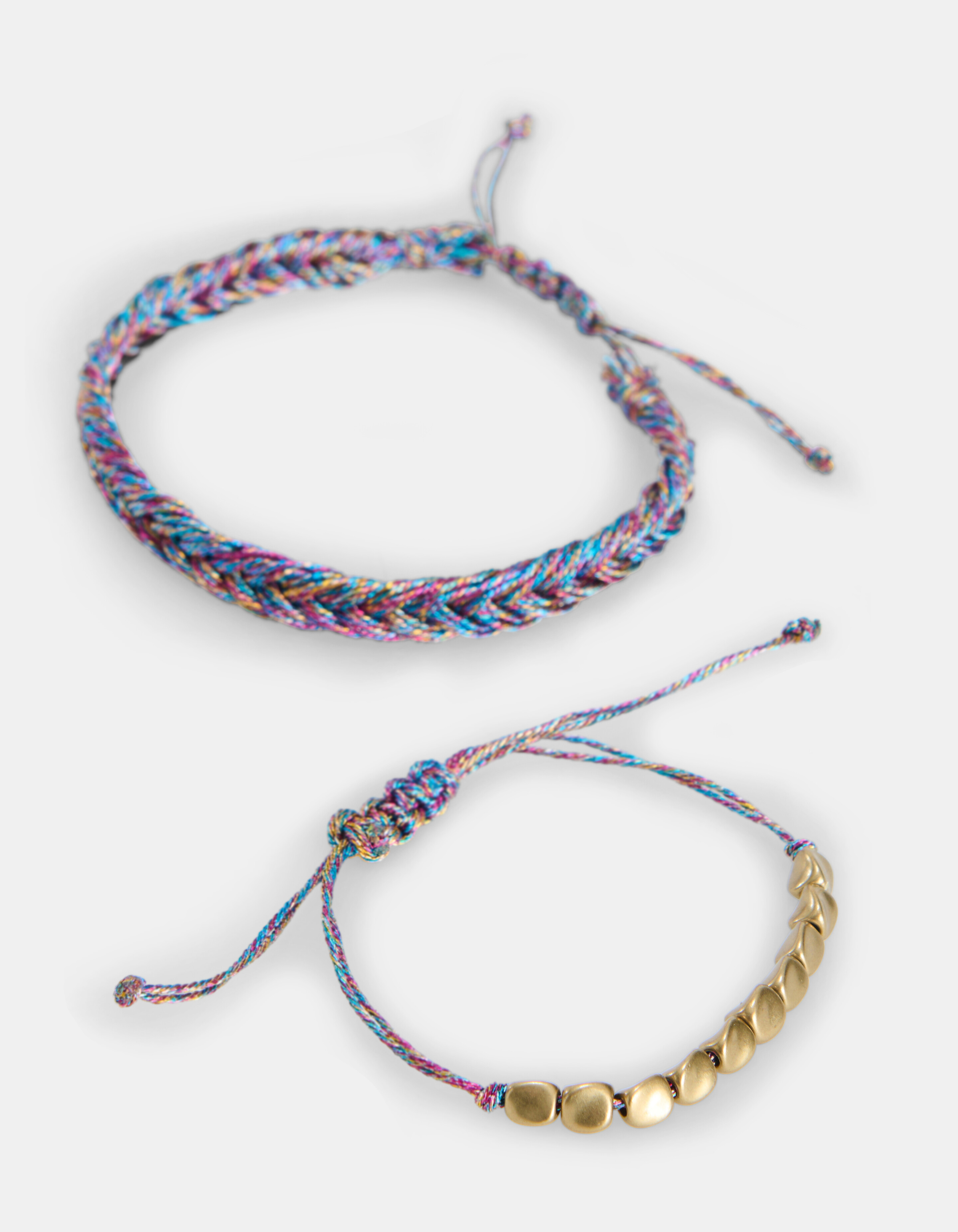Regenbogen Armbänder Set SHOEBY ACCESSOIRES