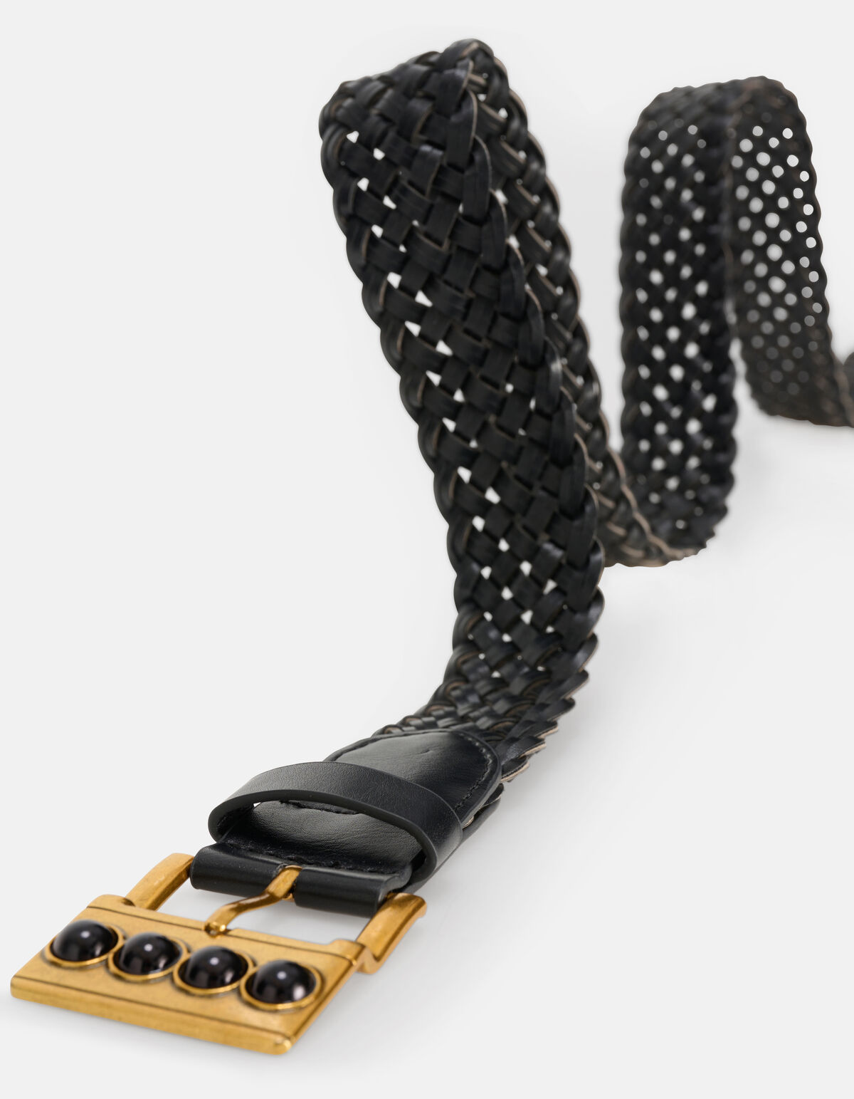 Flechtgürtel Schwarz SHOEBY ACCESSOIRES