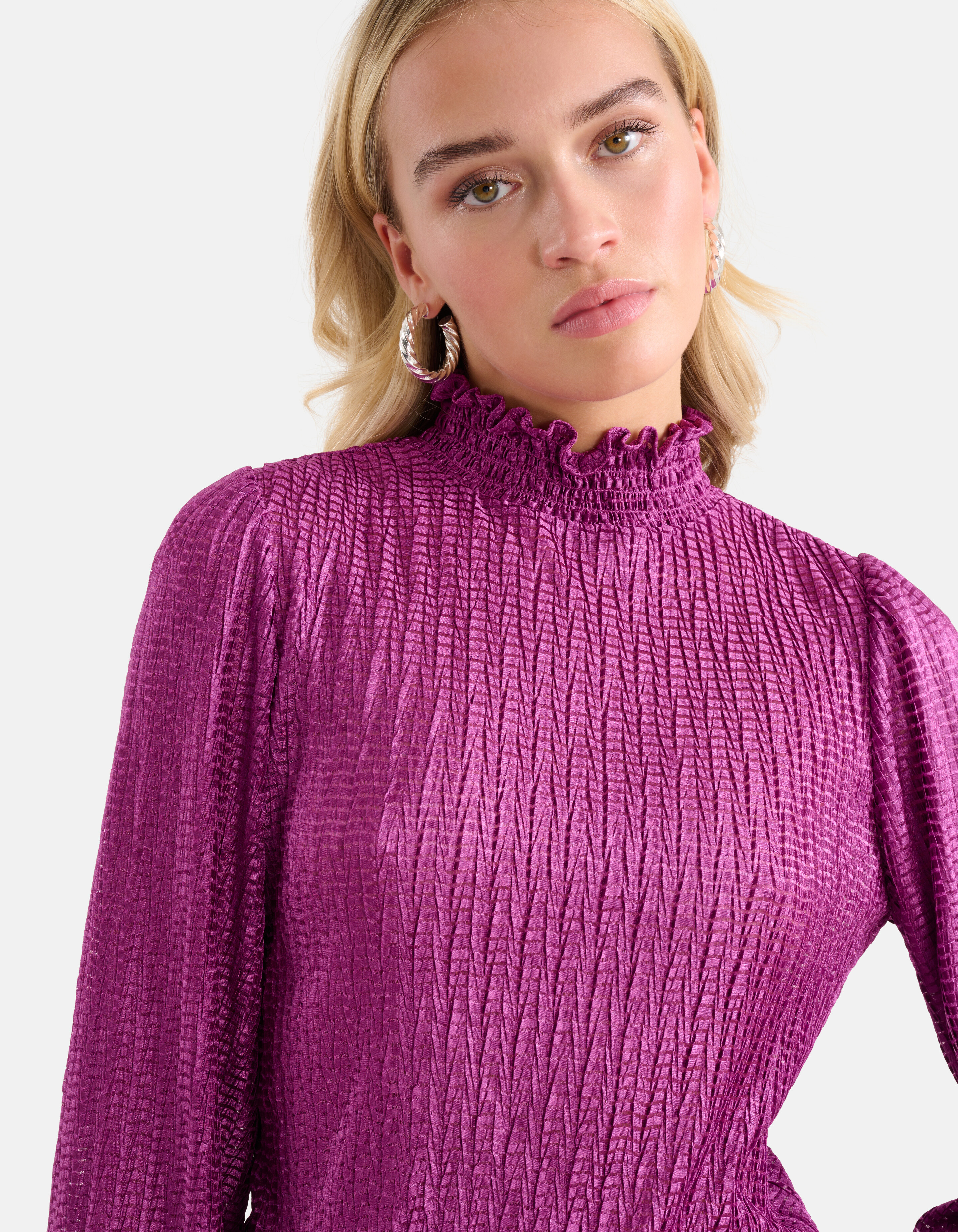 Textur Top Schwarz SHOEBY WOMEN