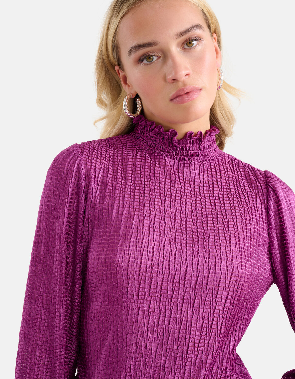 Textur Top Schwarz SHOEBY WOMEN