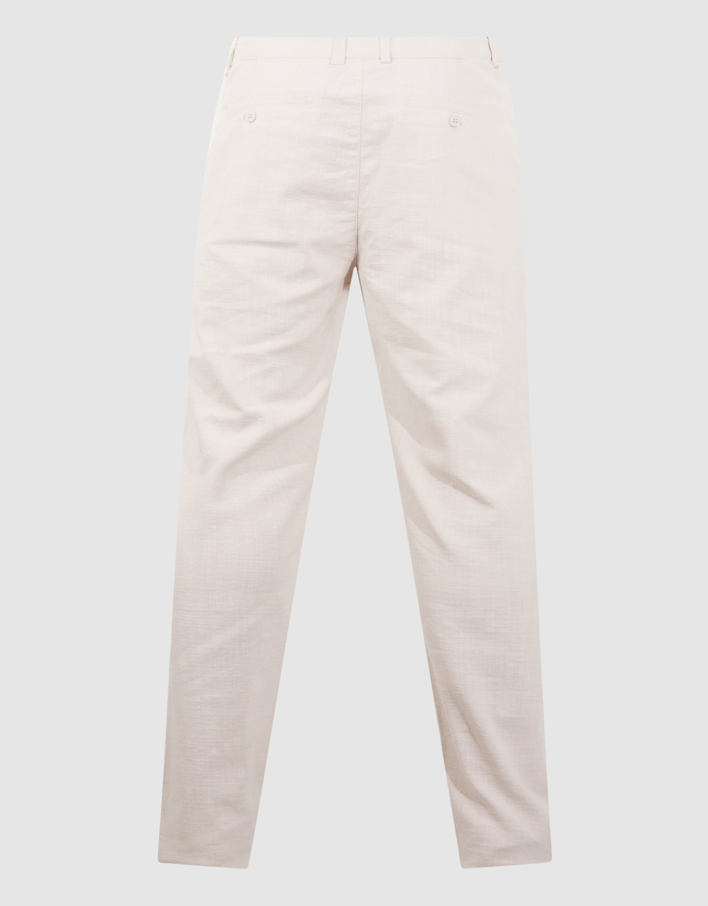 Struktur Regular Fit Hose Hellgrau SHOEBY MEN