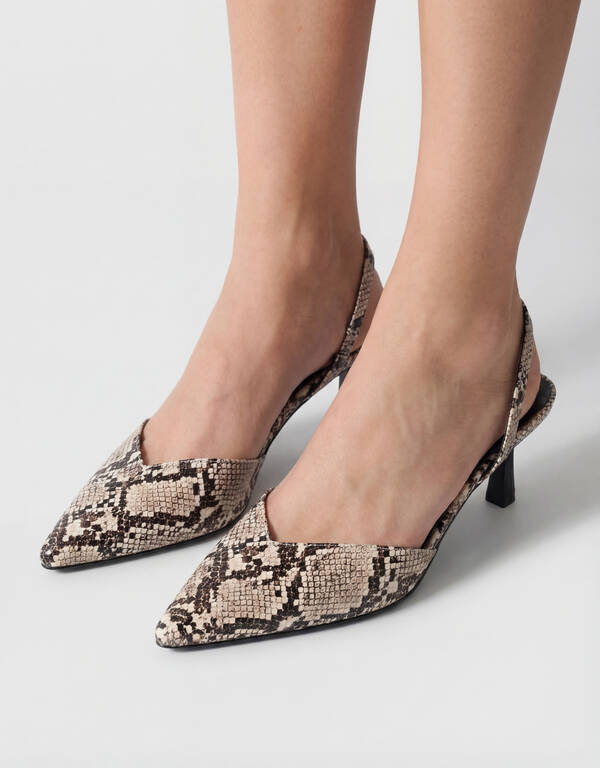 Schlange Hakken Hellbraun SHOEBY SHOES