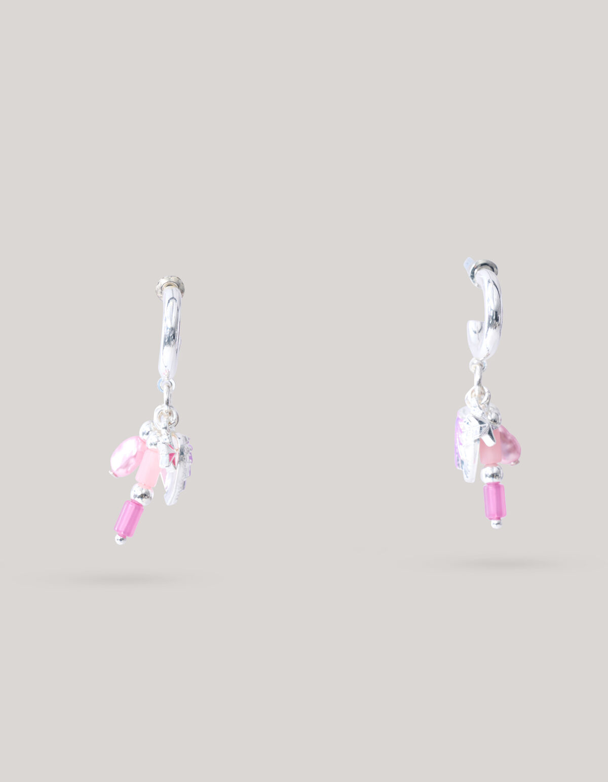 Charm-Ohrringe Silber SHOEBY ACCESSOIRES