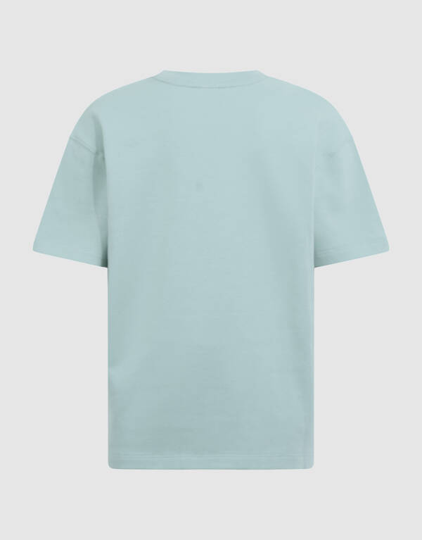 Basis Label T-Shirt in Hellgr&uuml;n SHOEBY BOYS