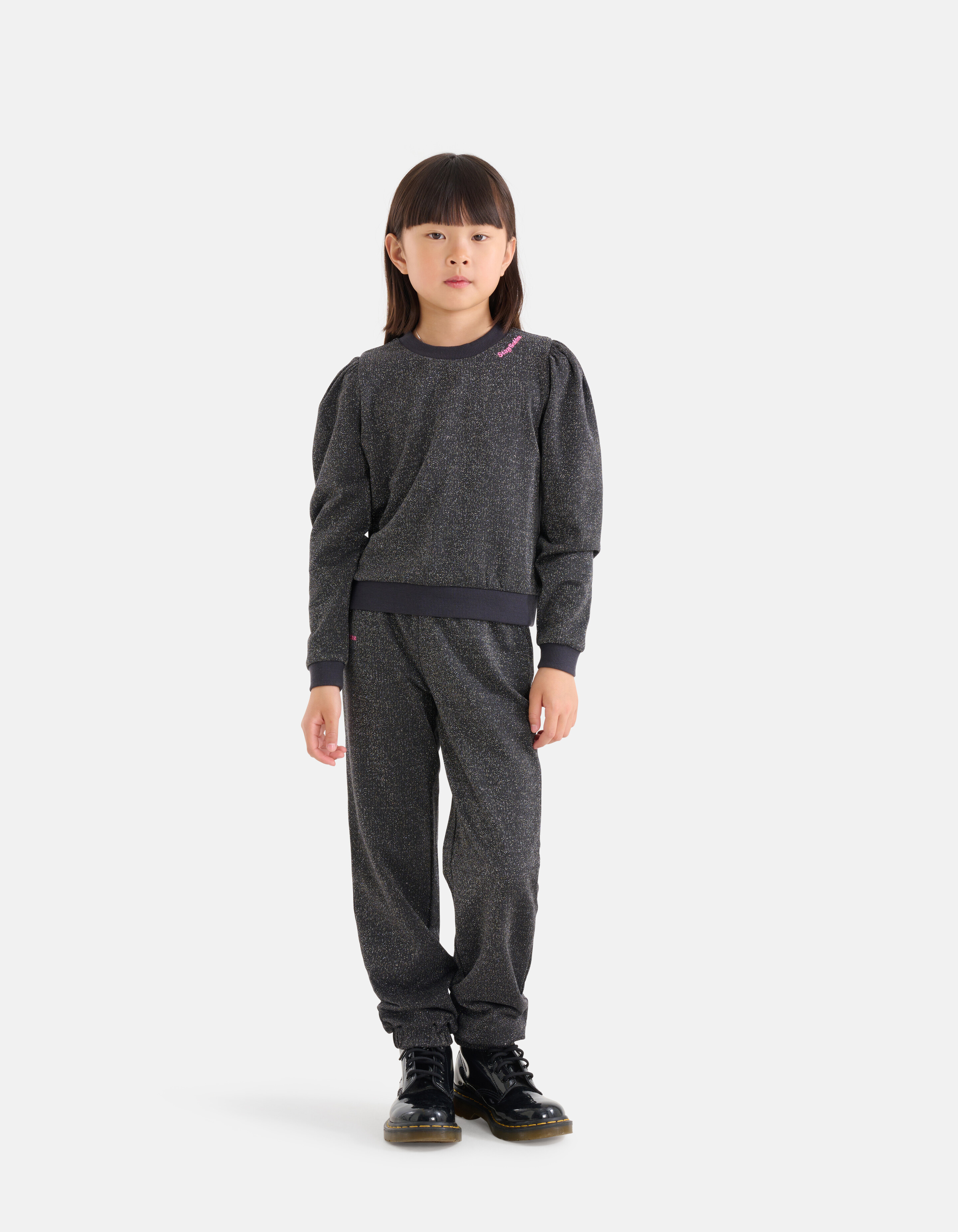 Glitzerpulli Dunkelgrau SHOEBY GIRLS
