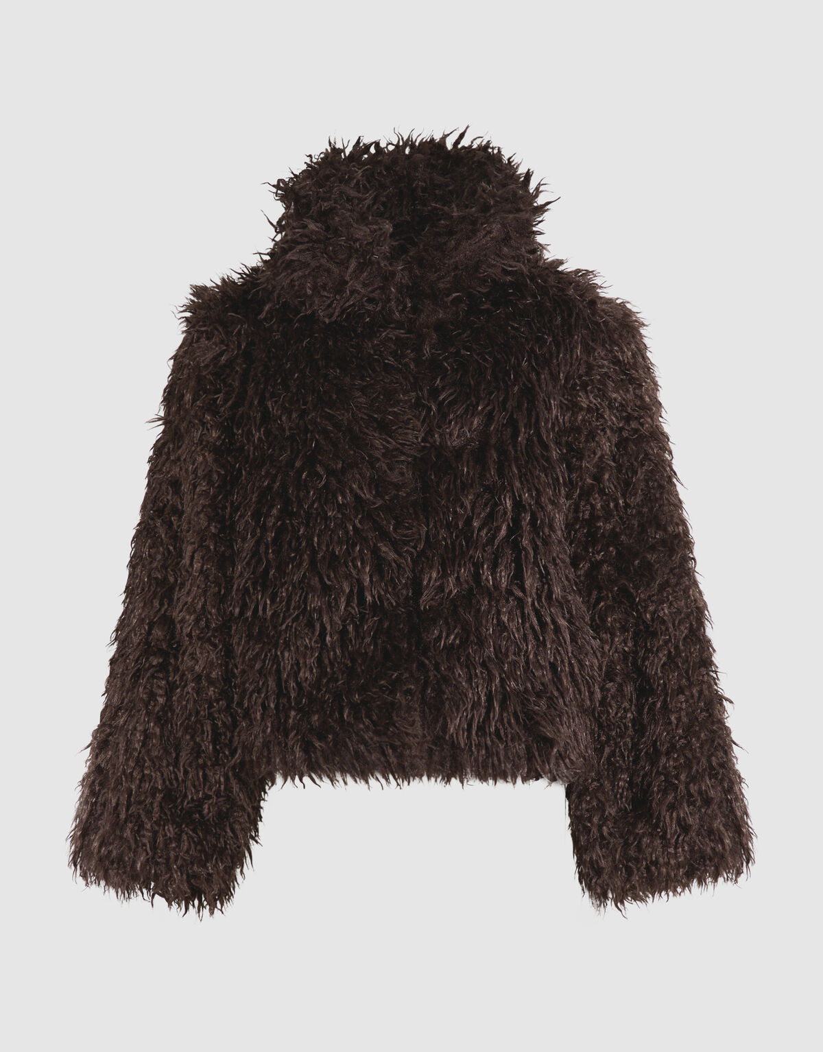 Hairy Faux Fur Jacke Braun SHOEBY WOMEN