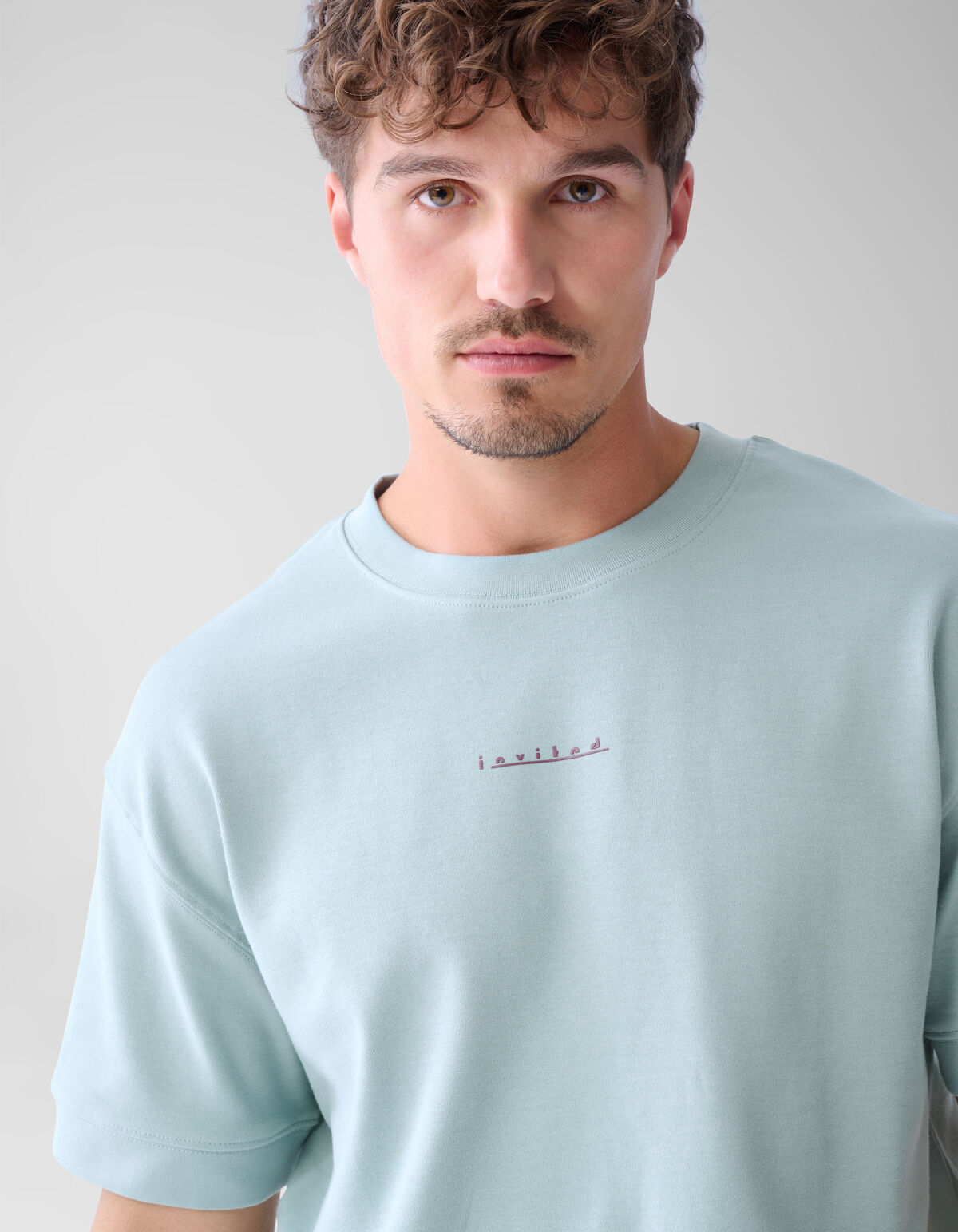 Artwork T-shirt Grau SHOEBY MEN