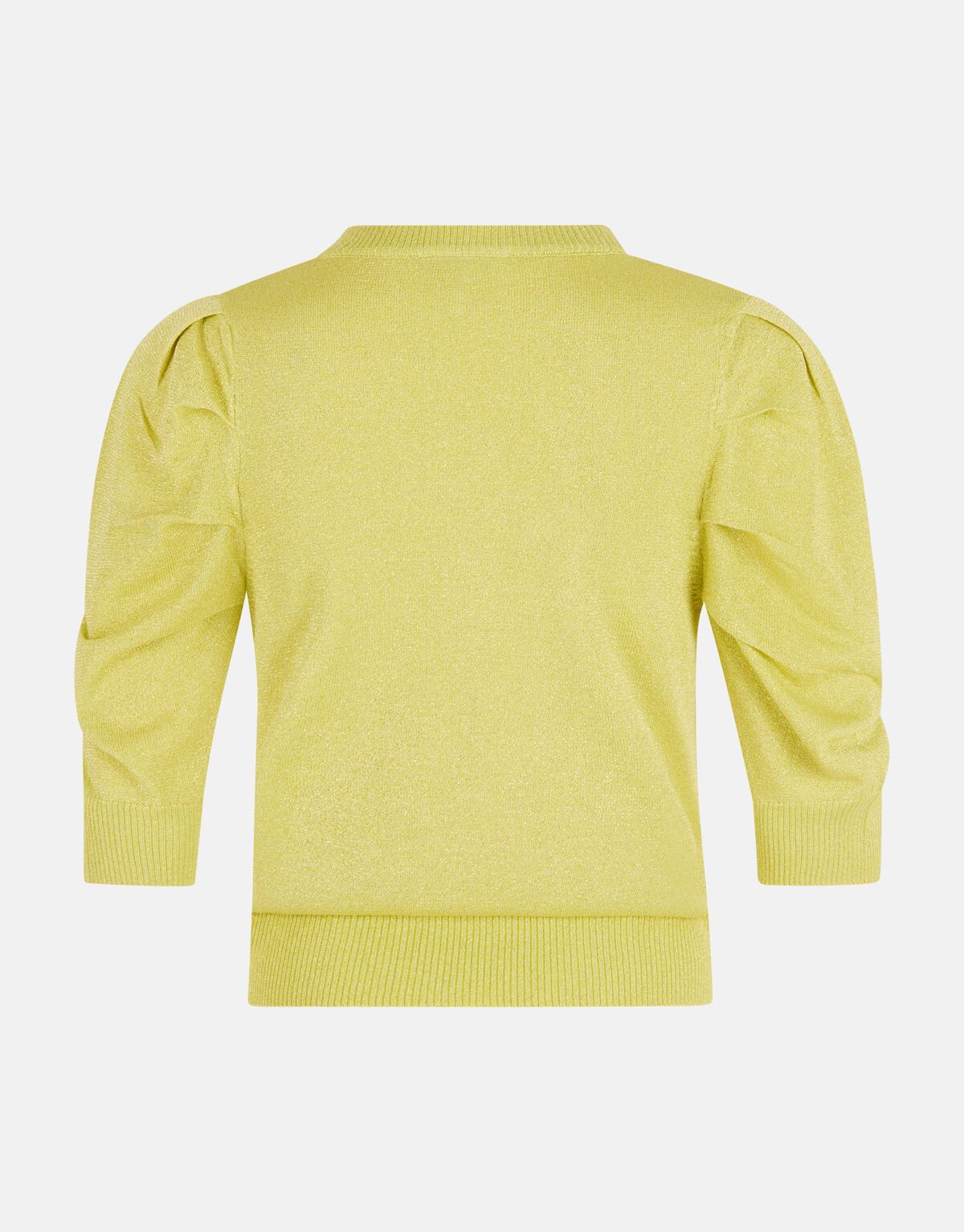 Glitzer Pullover Limettengrün SHOEBY WOMEN