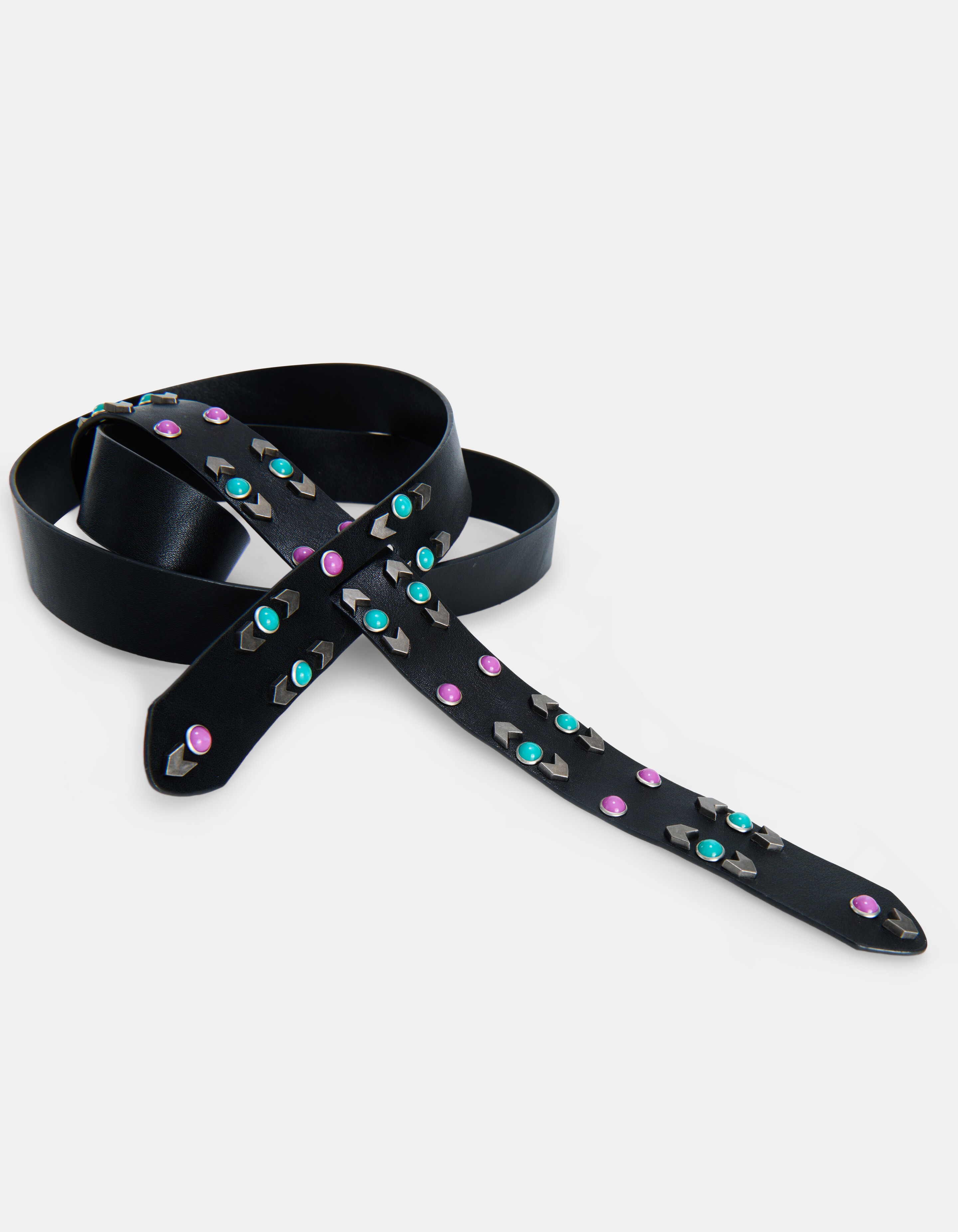 Gürtel mit farbigen Nieten SHOEBY ACCESSOIRES