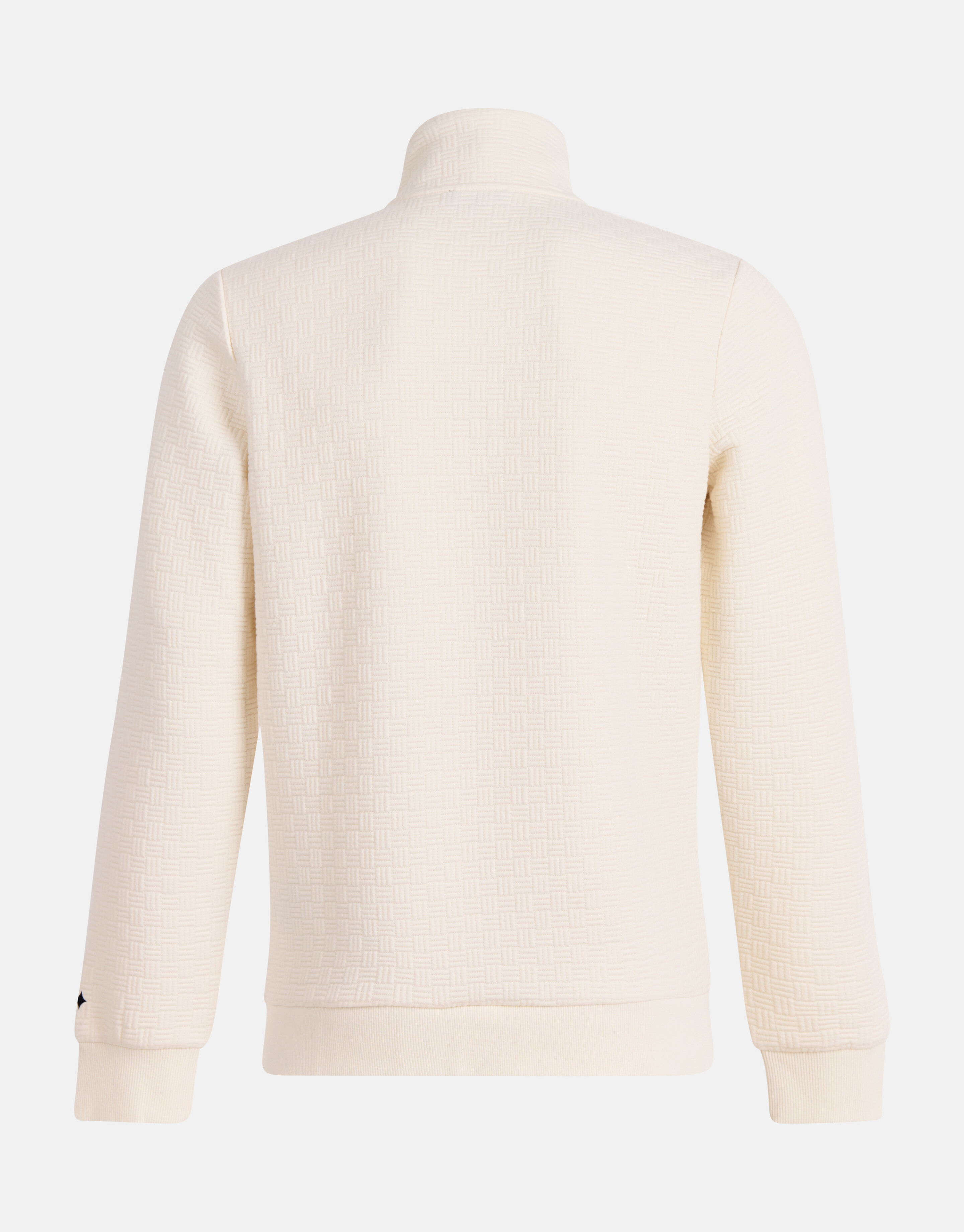 Strukturierter Pullover mit halbem Reißverschluss SHOEBY MEN