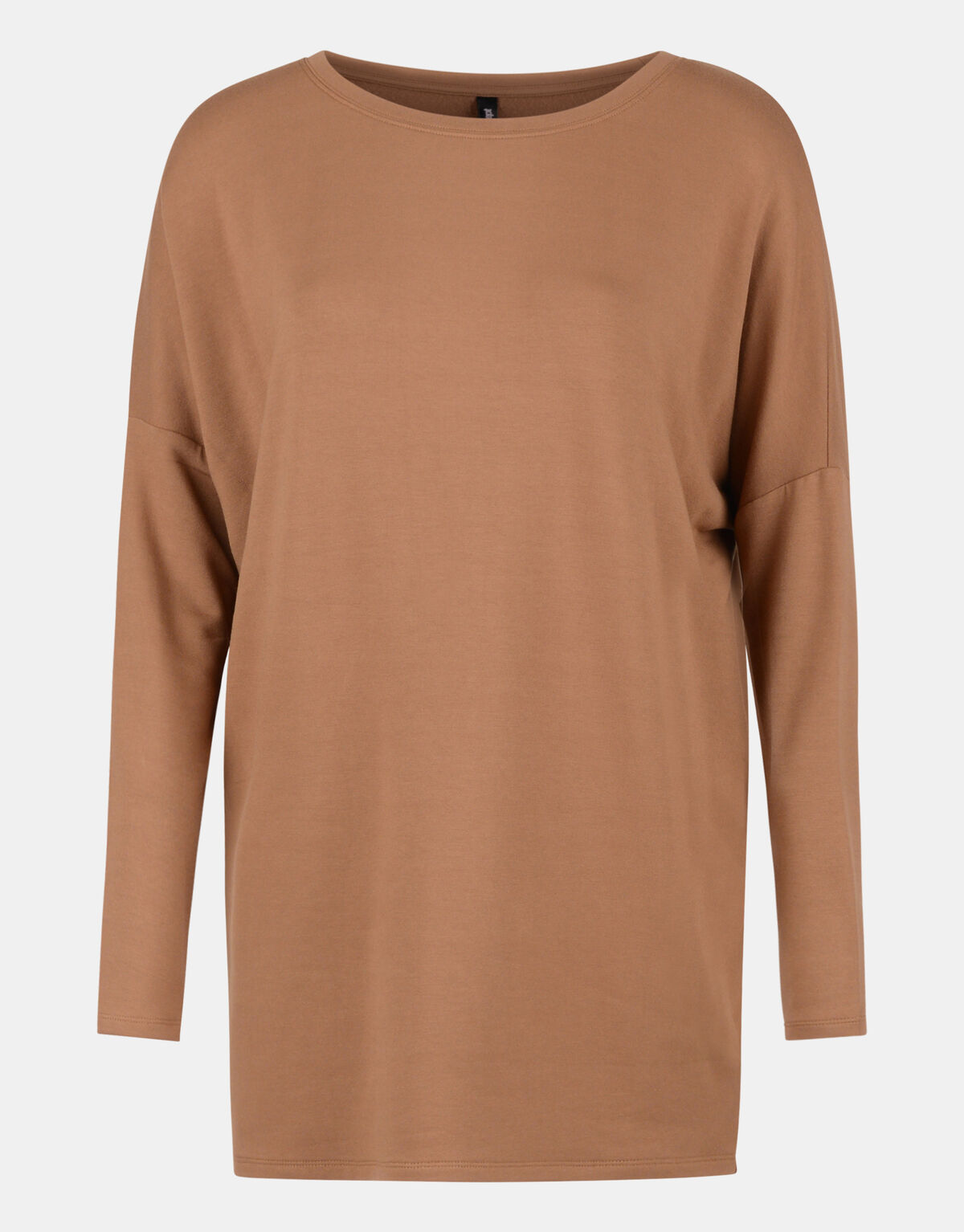 Basic Oversized Top Hellbraun SHOEBY WOMEN