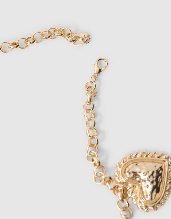 Vintage Herz Kettenriem Gold SHOEBY ACCESSOIRES
