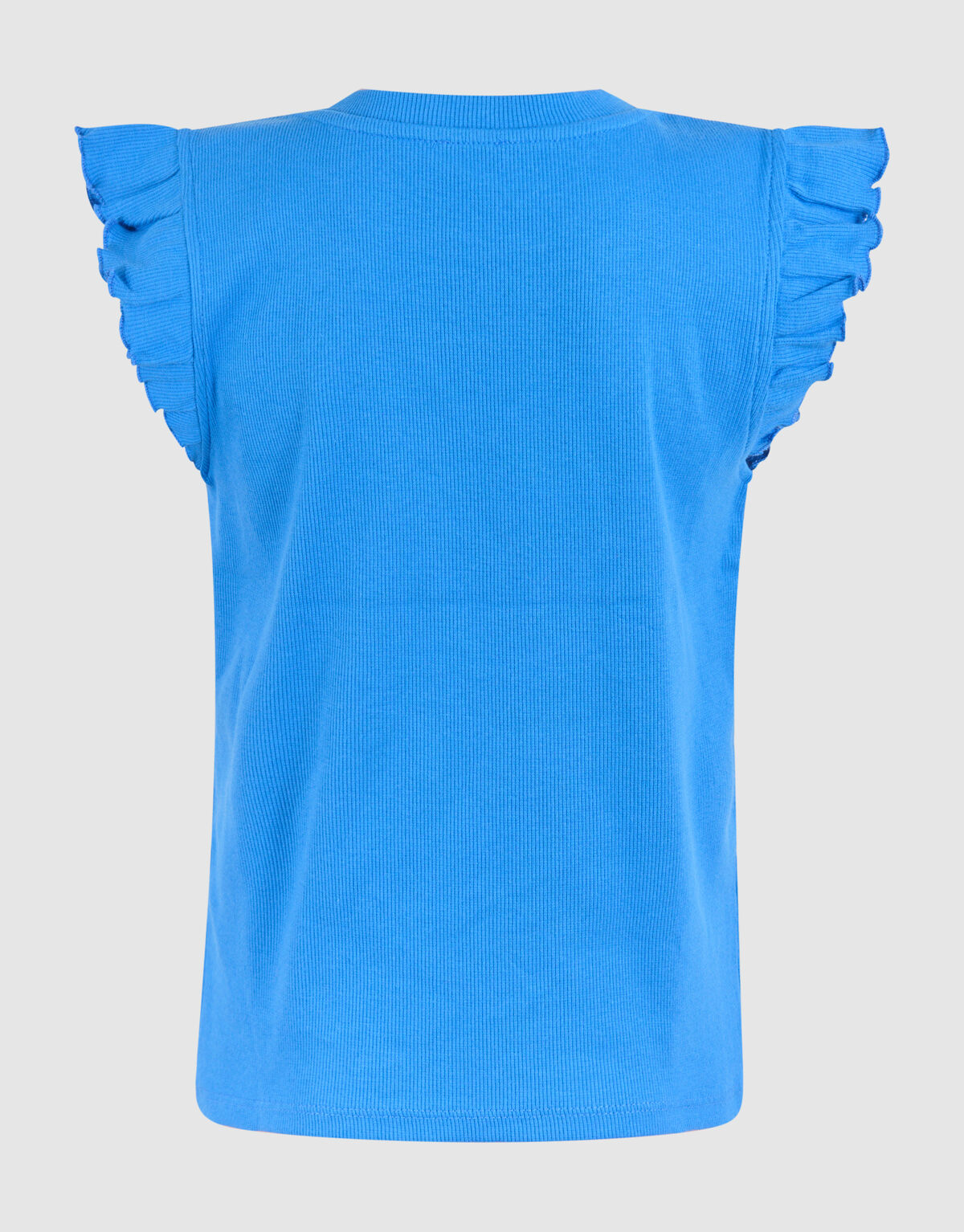 Strass-R&uuml;schen-Top Blau SHOEBY GIRLS