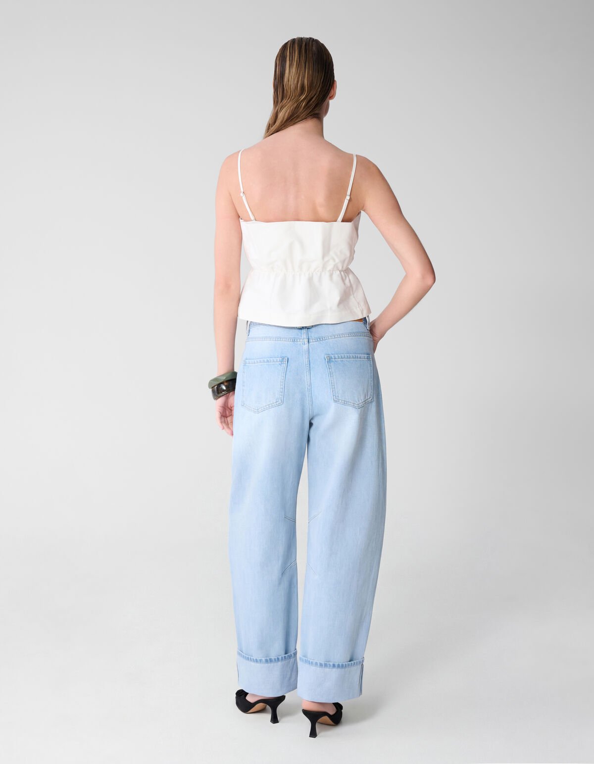 Barrel Fit Jeans Blau von Lonneke SHOEBY WOMEN