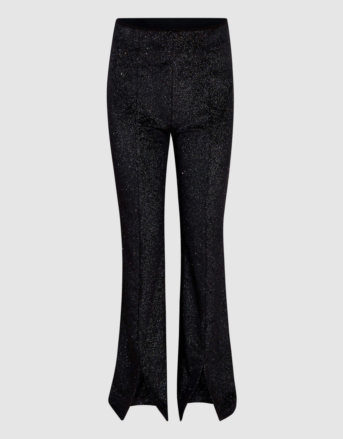 Glitter Flared Legging Schwarz SHOEBY GIRLS