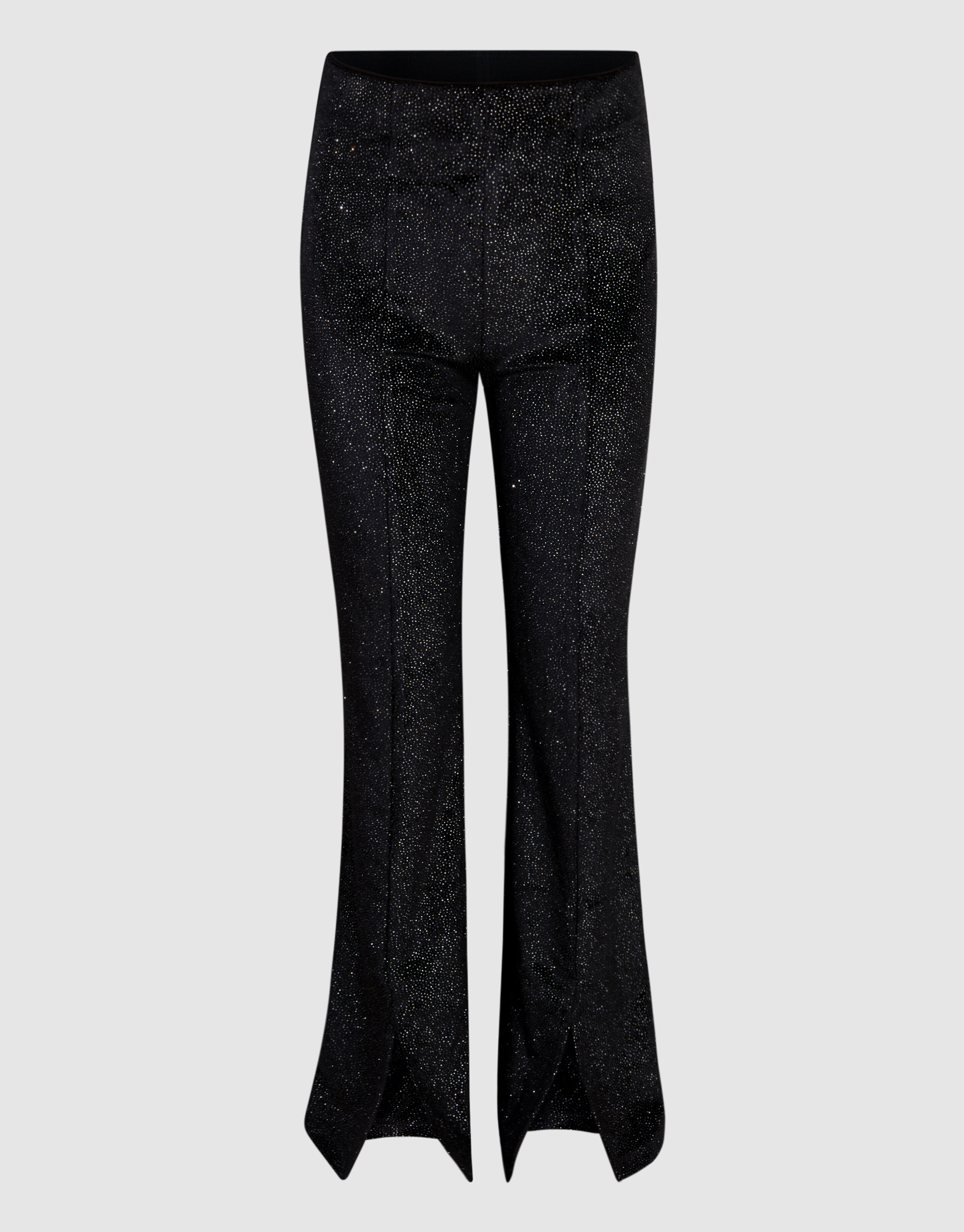 Glitter Flared Legging Schwarz SHOEBY GIRLS