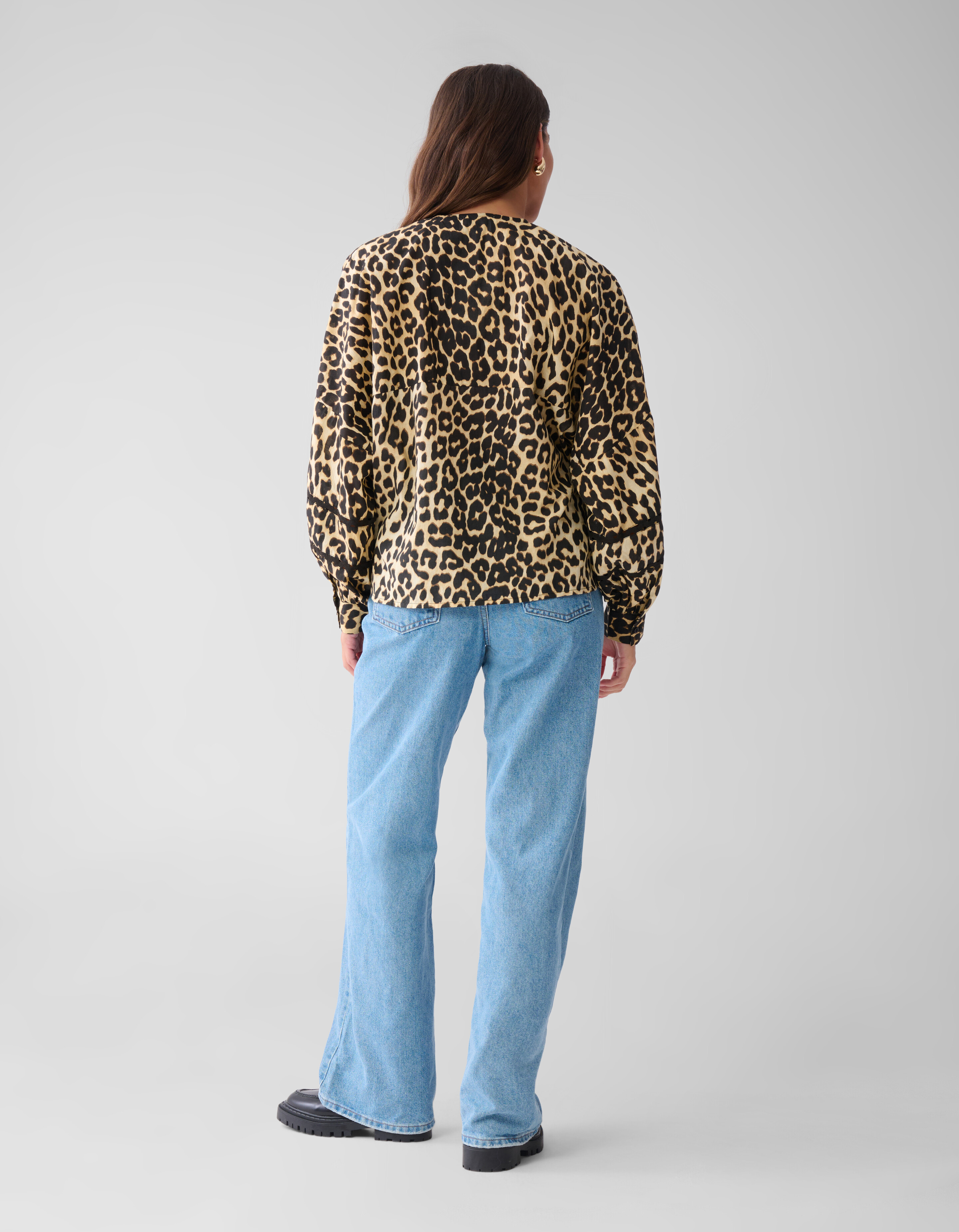 Leopardenband-Bluse Bruin SHOEBY WOMEN