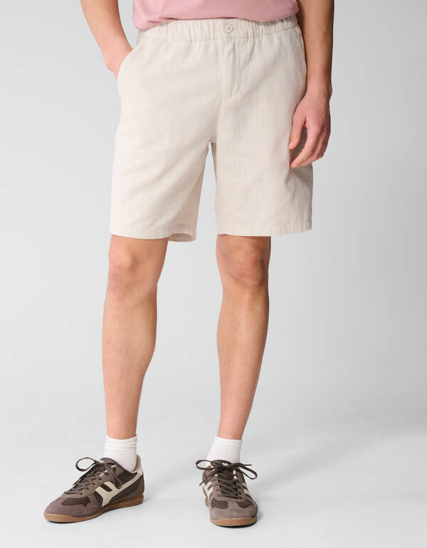Leinen Shorts Sand SHOEBY MEN