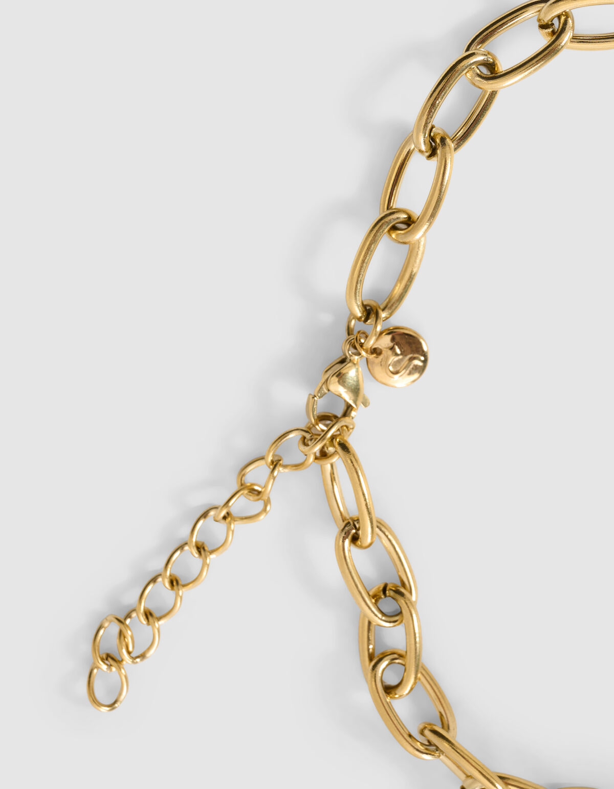 Big Heart Halskette Gold SHOEBY ACCESSOIRES