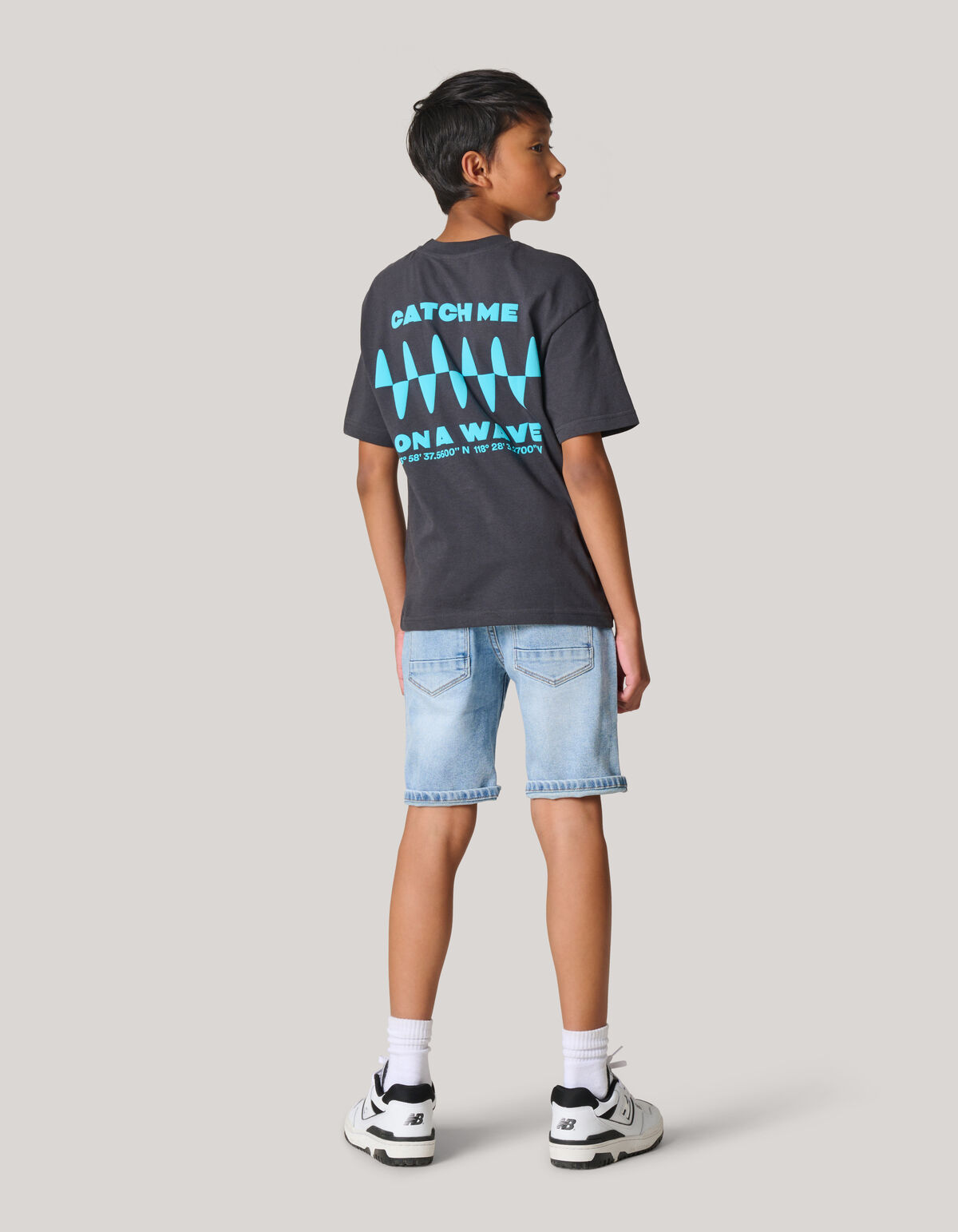 Denim-Shorts hellblau SHOEBY BOYS