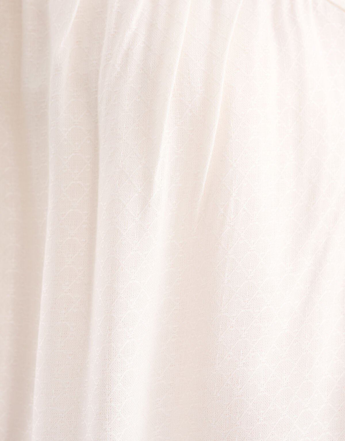 Relaxed Fit Top Gebroken Wit SHOEBY WOMEN