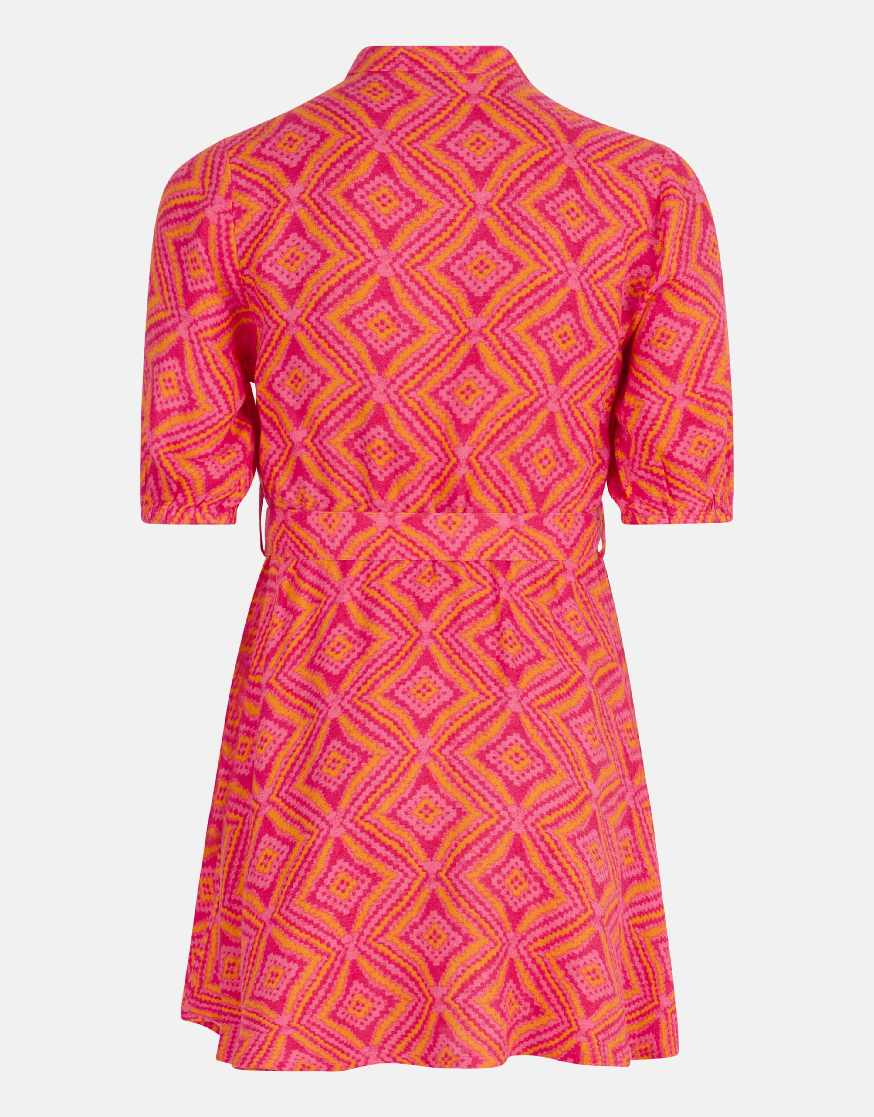 Ikat Print Kleid Rosa SHOEBY GIRLS