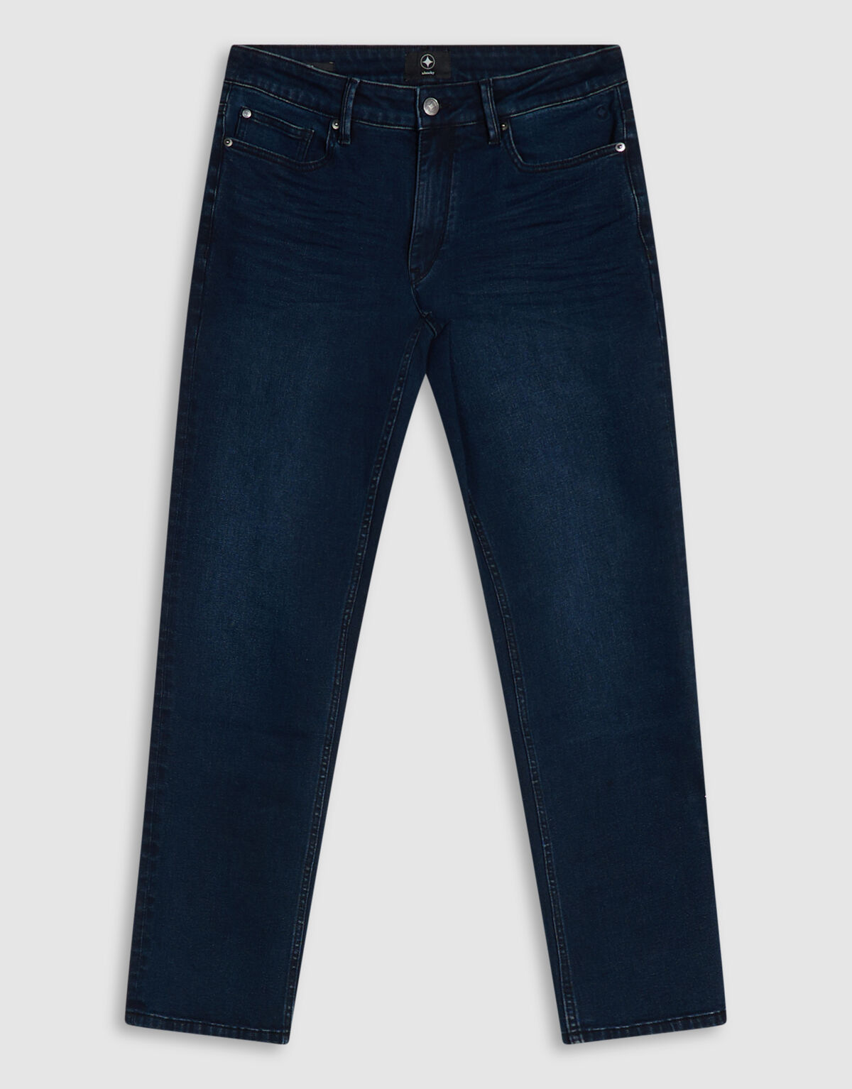 Slim Fit Jeans Blau/Schwarz L32 SHOEBY MEN