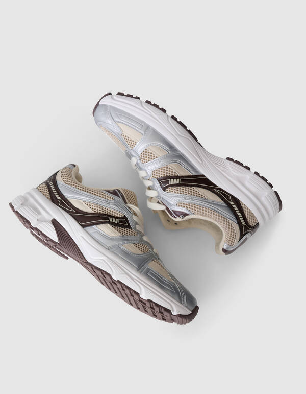 Mesh-Sneaker Silber SHOEBY SHOES