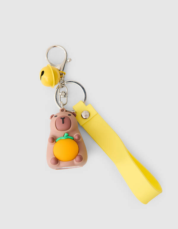 Glow Beer Schlüsselanhänger Lichtbraun SHOEBY ACCESSOIRES