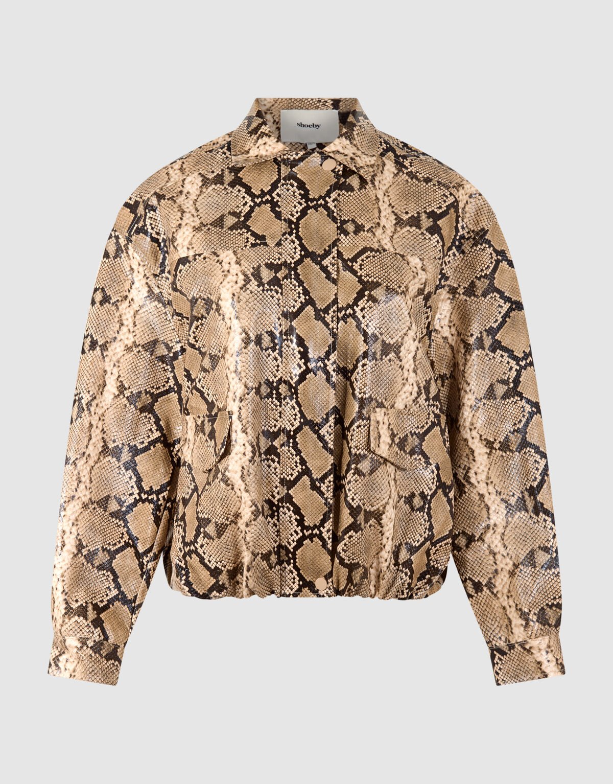 Oversized Snake Jack Hellbraun SHOEBY WOMEN