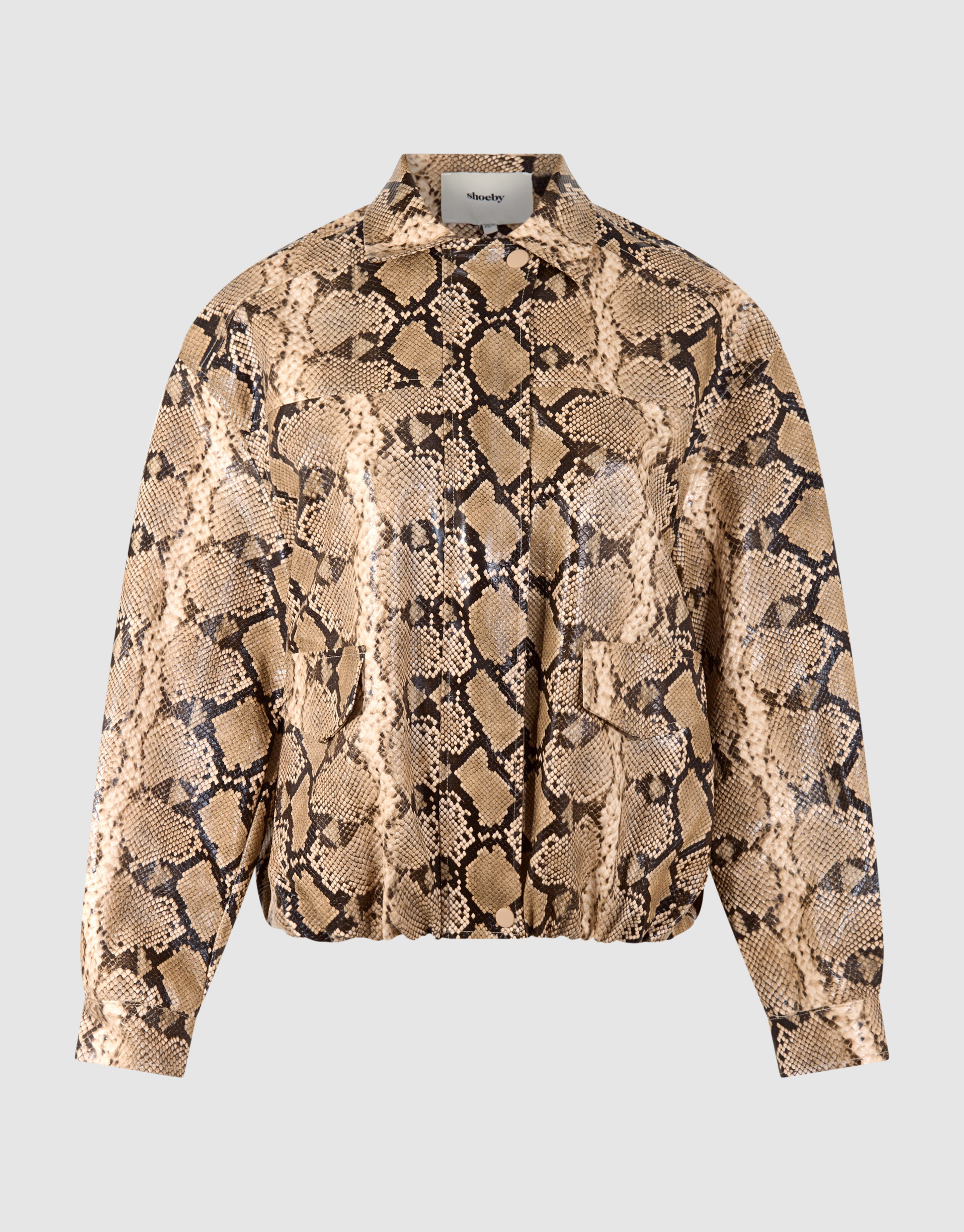 Oversized Snake Jack Hellbraun SHOEBY WOMEN